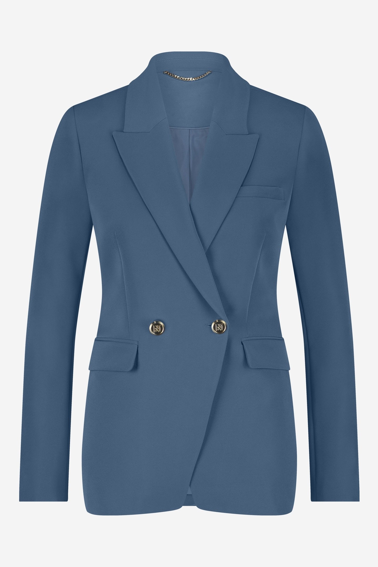 NULA BLAZER DUSTY BLUE 1