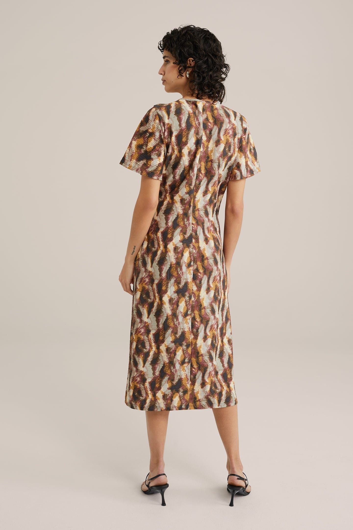 DRESS MID LENGTH YELLOW 7