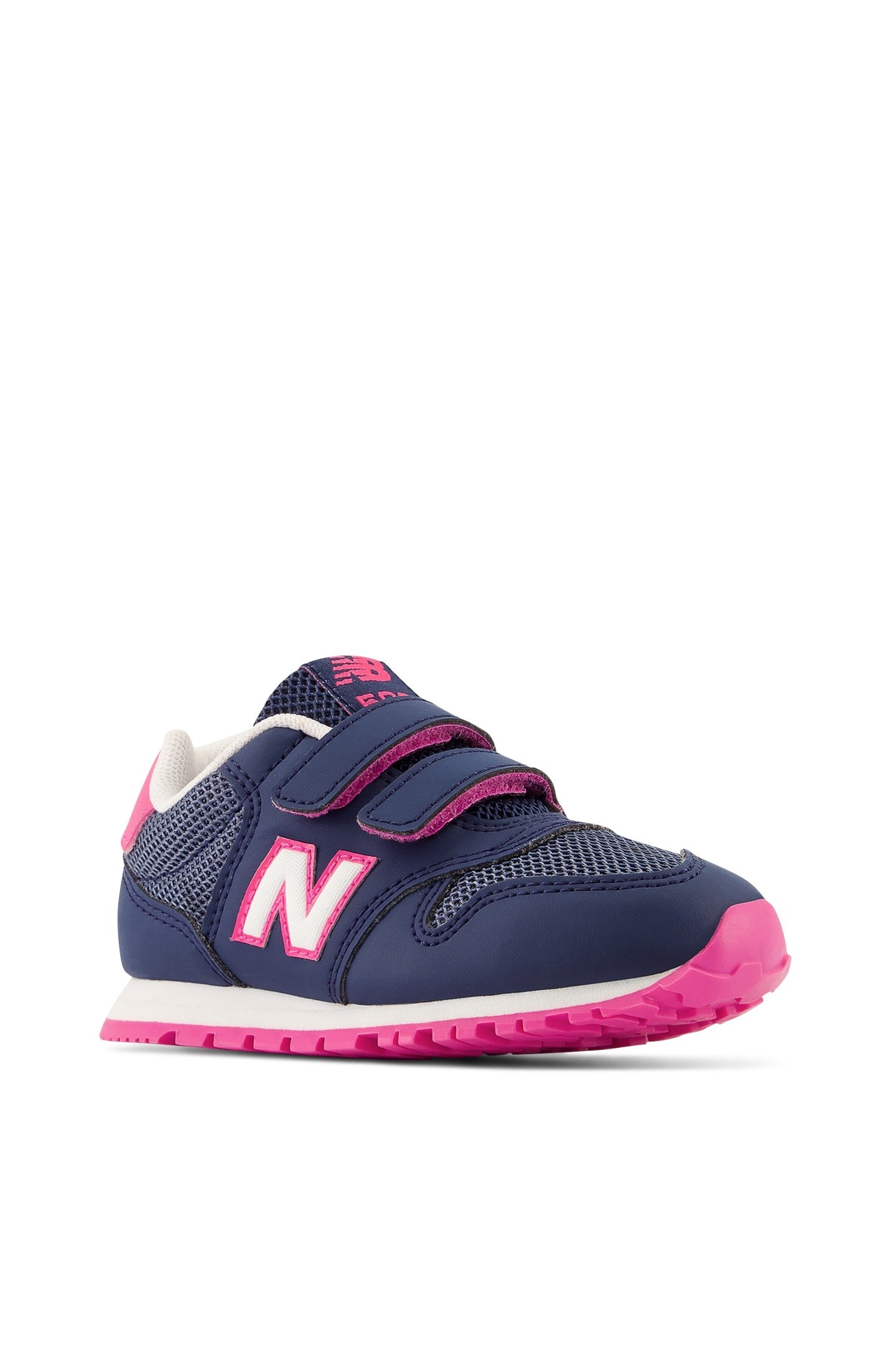 INFANT GIRLS 500 HOOK & LOOP SHOES NB NAVY 7