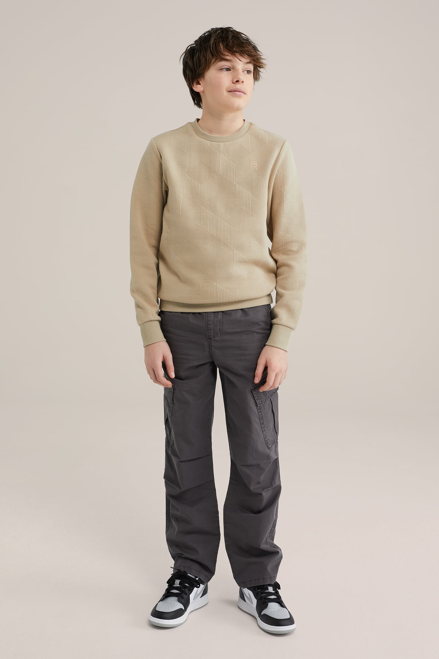 CARGO PANTS BLENDED DARK GREY 7