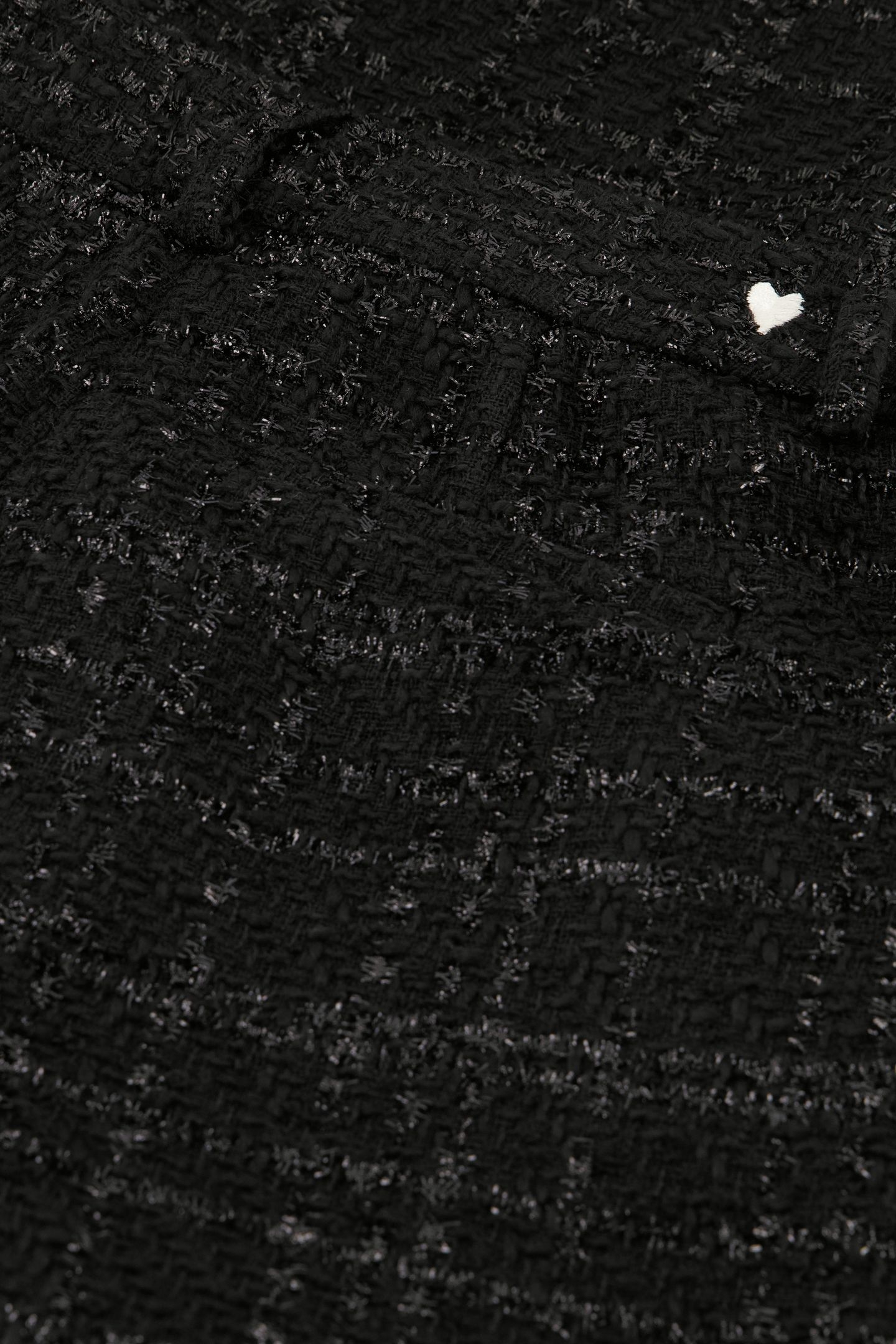 REMI TWEED TROUSERS BLACK 4