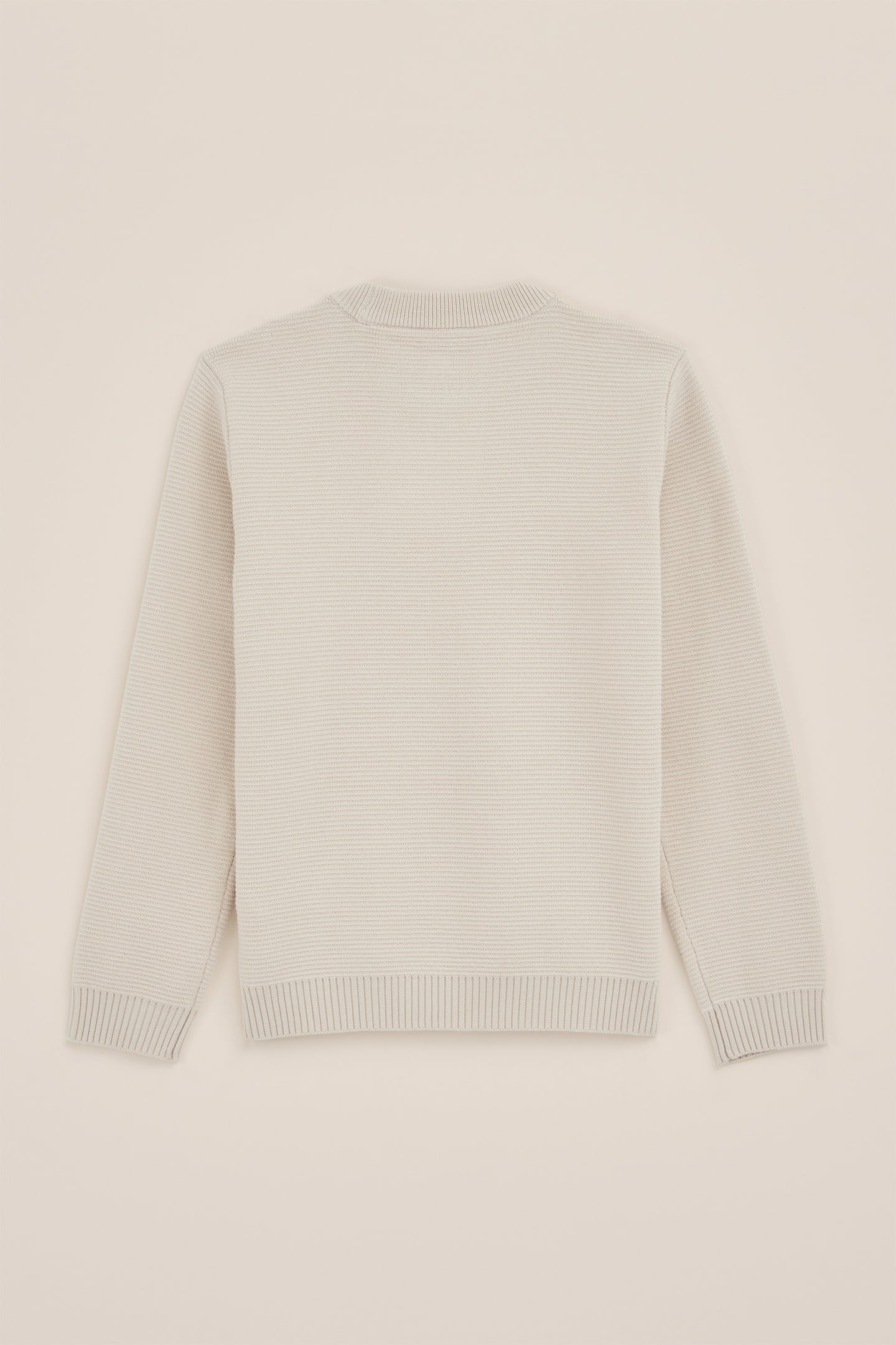 KNITTED PULLOVER BEIGE 4