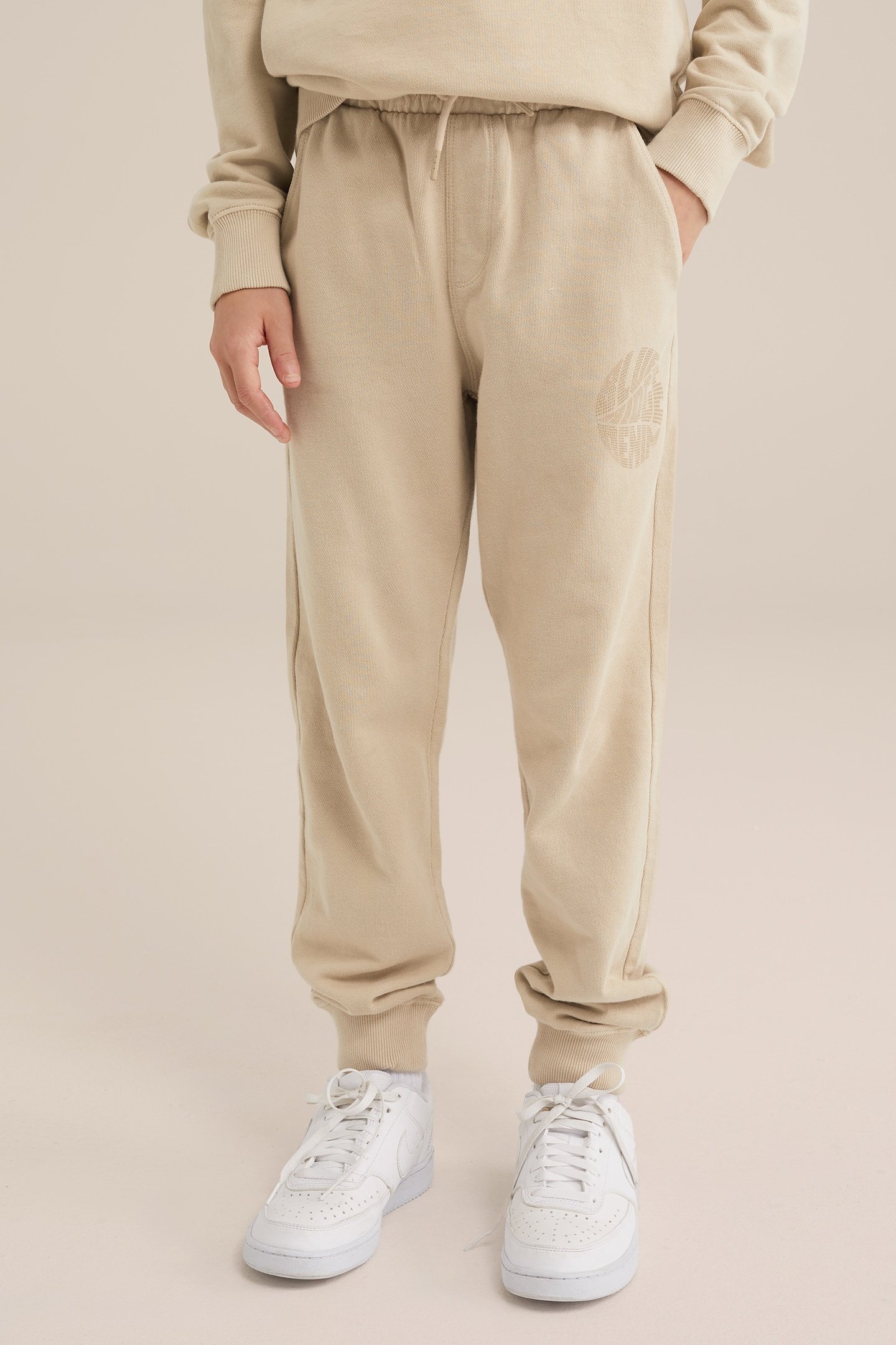 JOGGING PANTS BEIGE 1