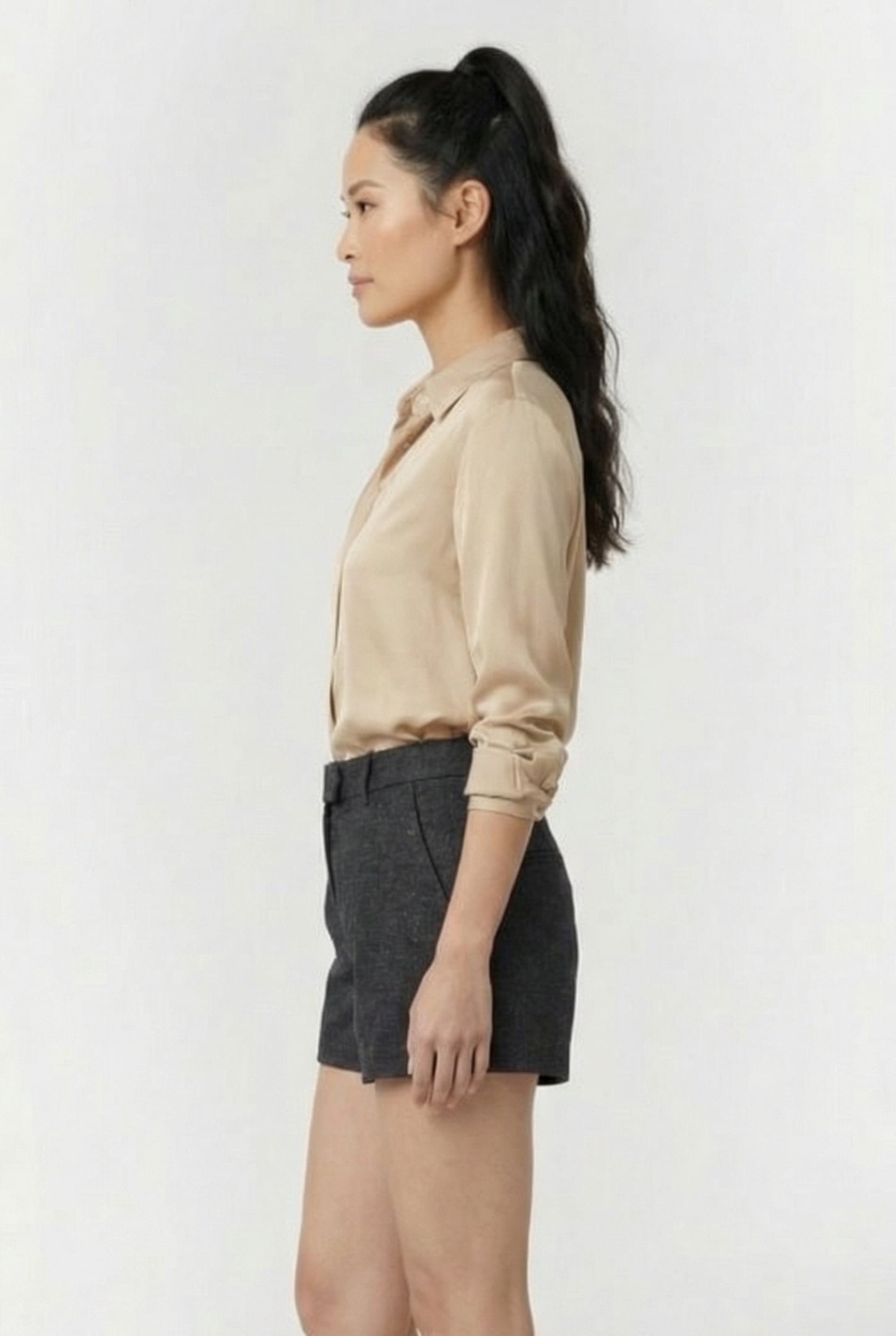 DONYA SHORT DARK GREY/BLACK 3