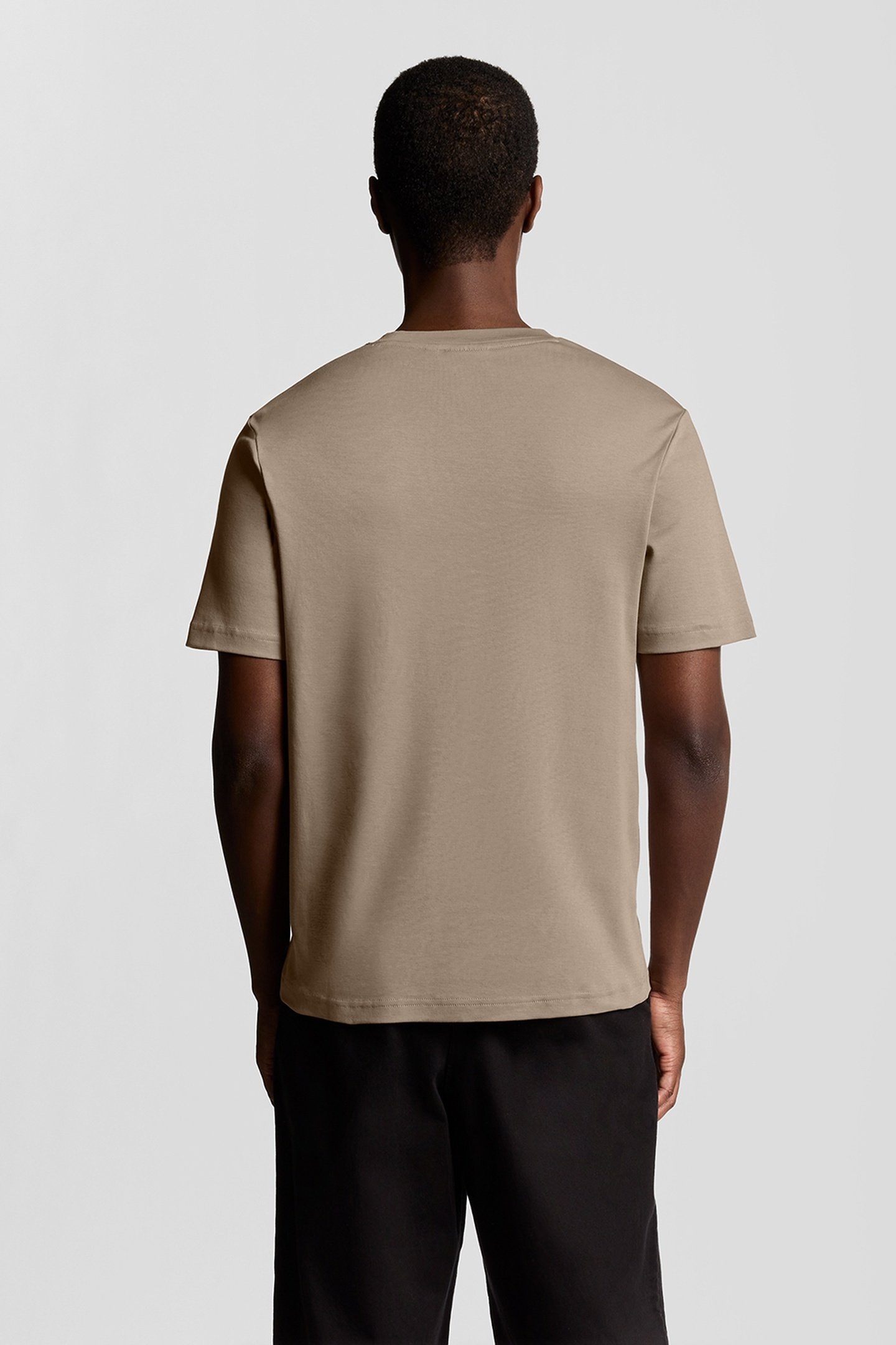 INTERLOCK JERSEY T-SHIRT COBBLESTONE 3