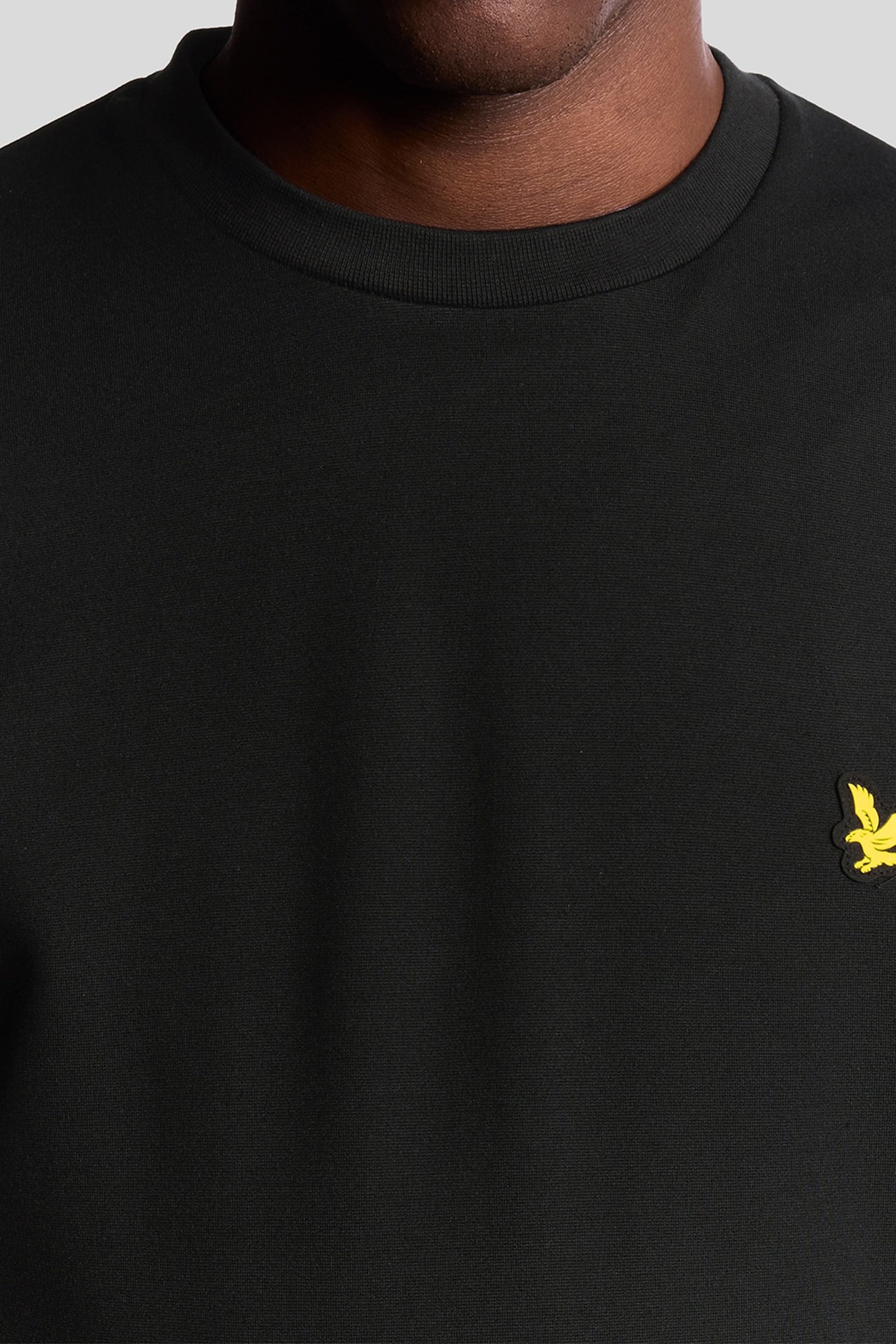 CREW NECK FLY FLEECE JET BLACK 4