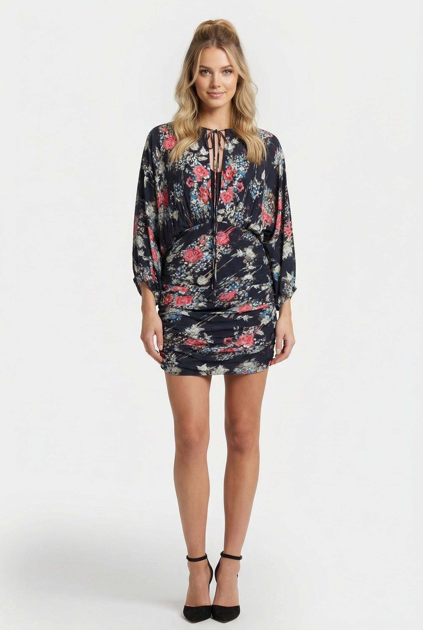 ALEXE DRESS BLACK MULTICO 1