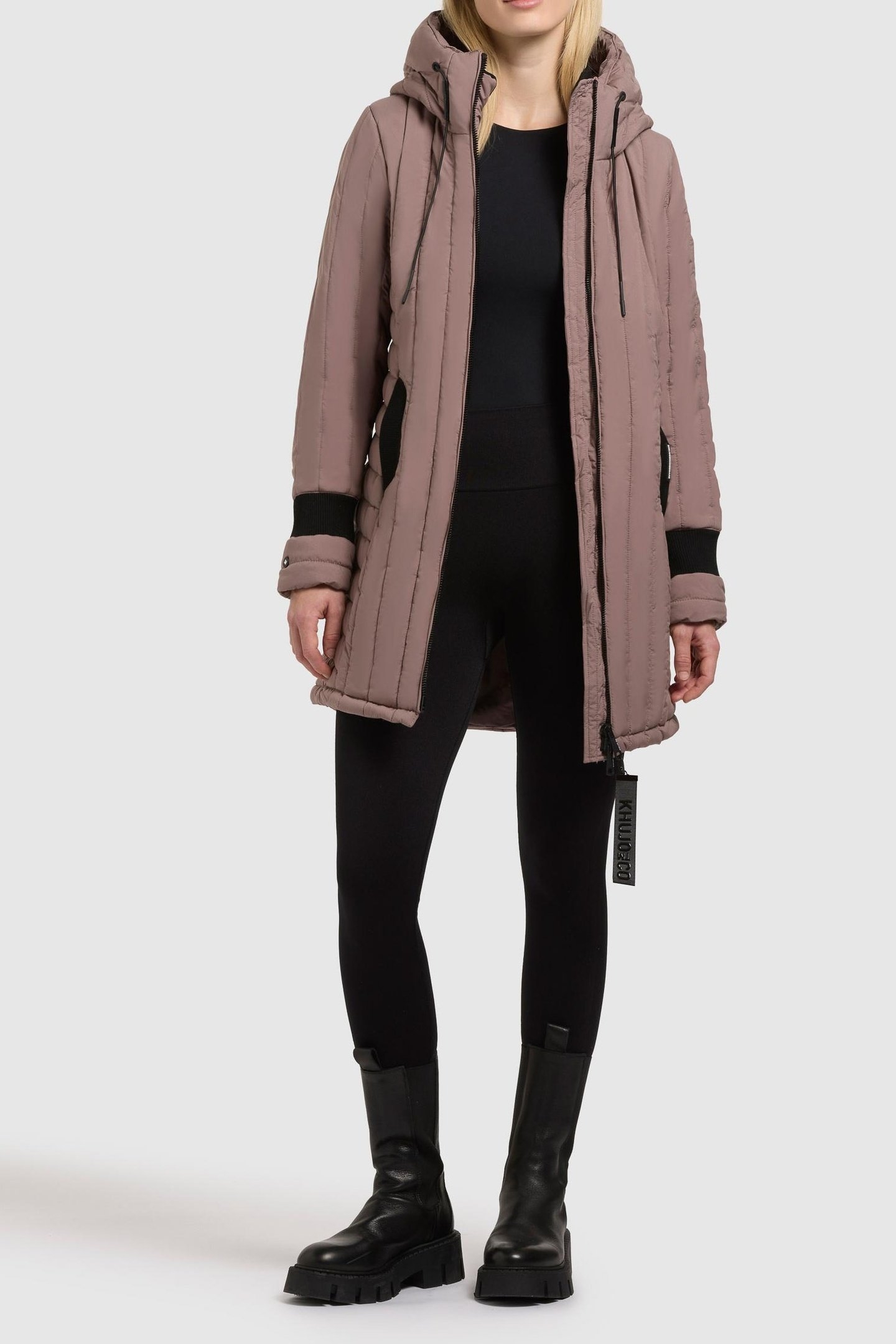 JERRY NEO COAT TAUPE 3