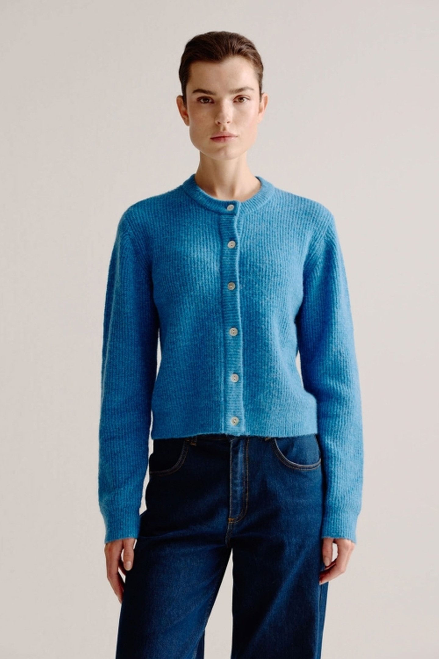 LAURINE CARDIGAN FRENCH BLUE 2