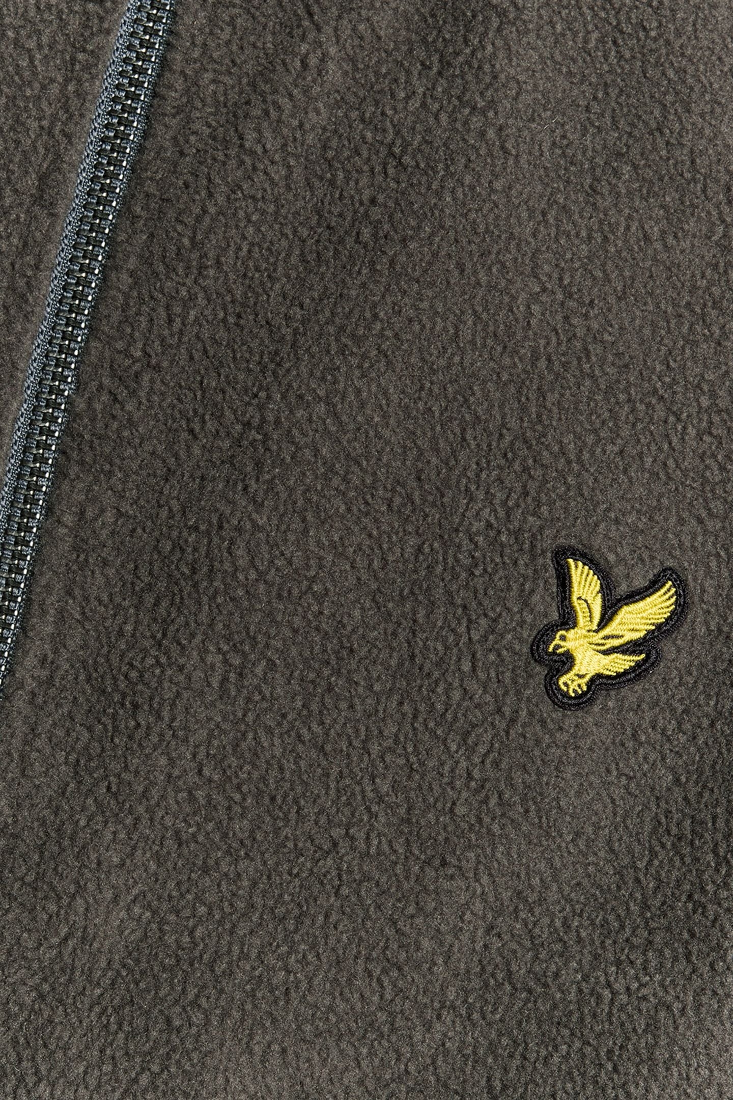 POLAR FLEECE TRACK JACKET CHARCOAL MARL 5