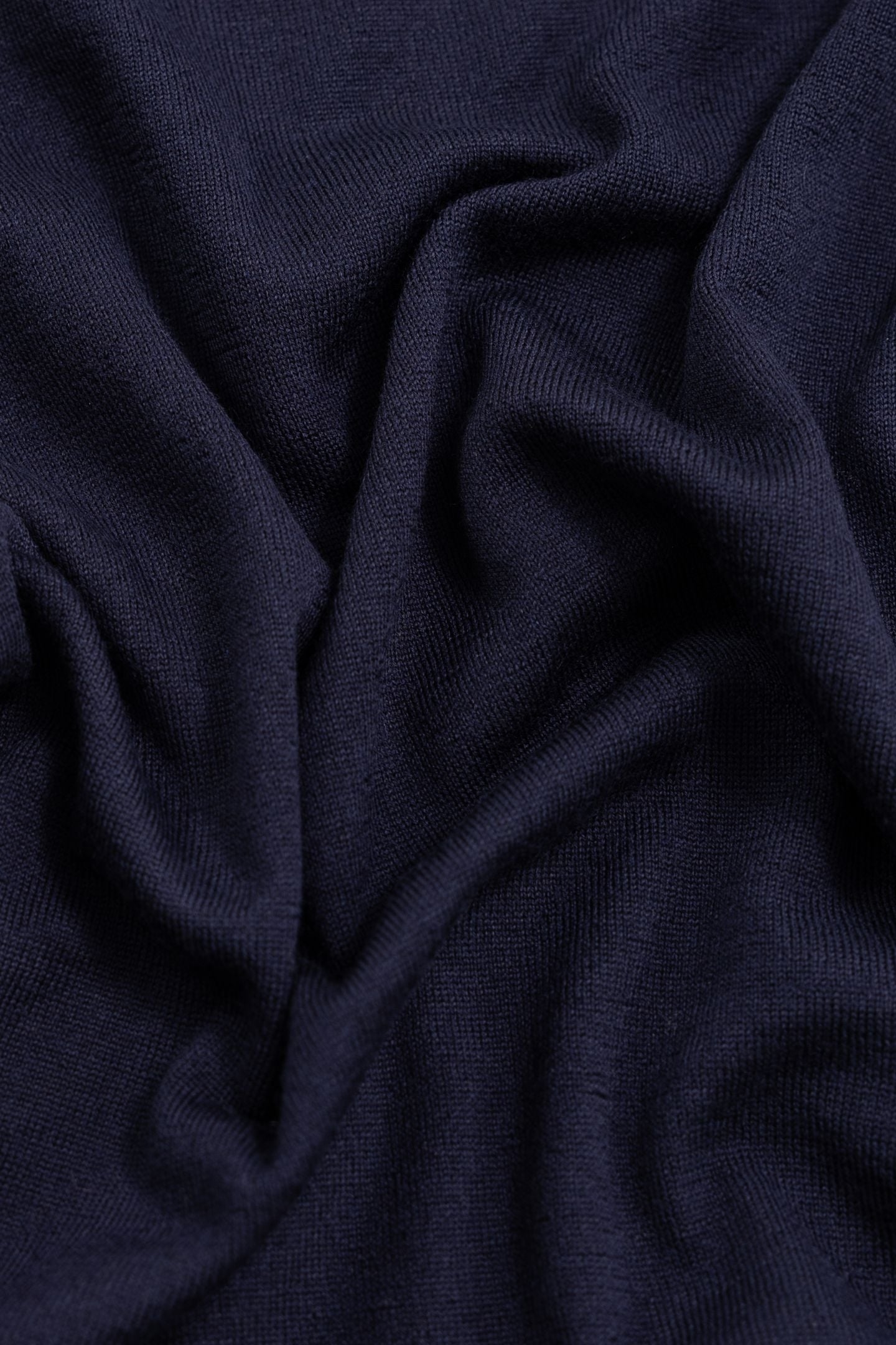 NAVY PURE WOOL KNIT T-SHIRT 7