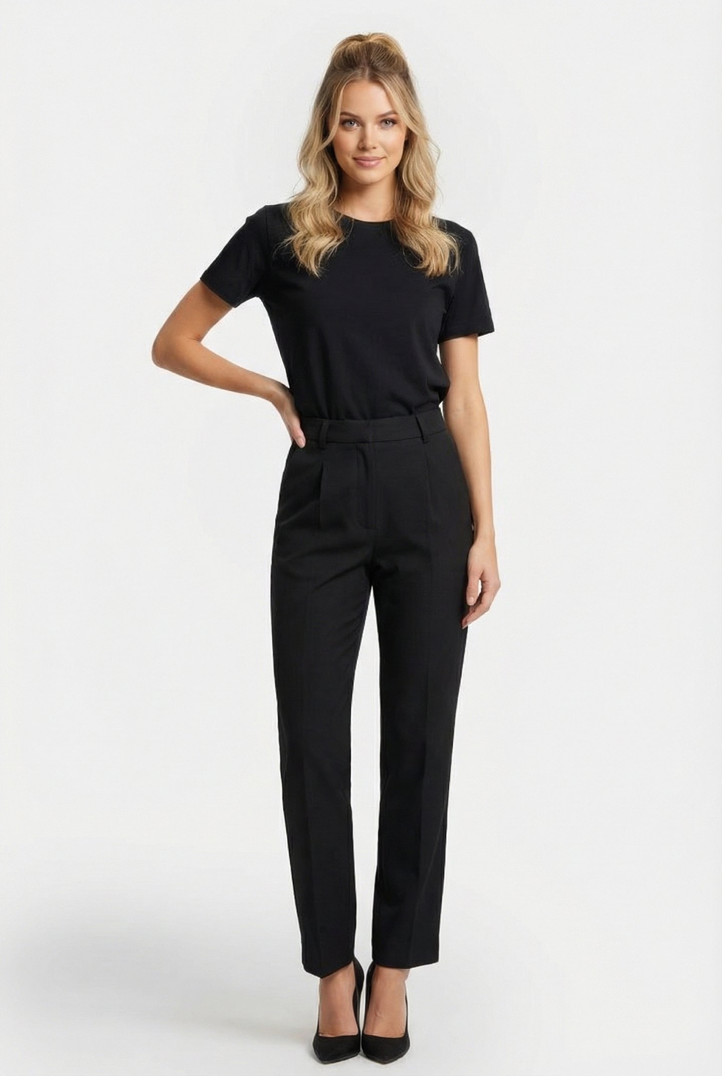 LAVERTI TROUSER BLACK 1