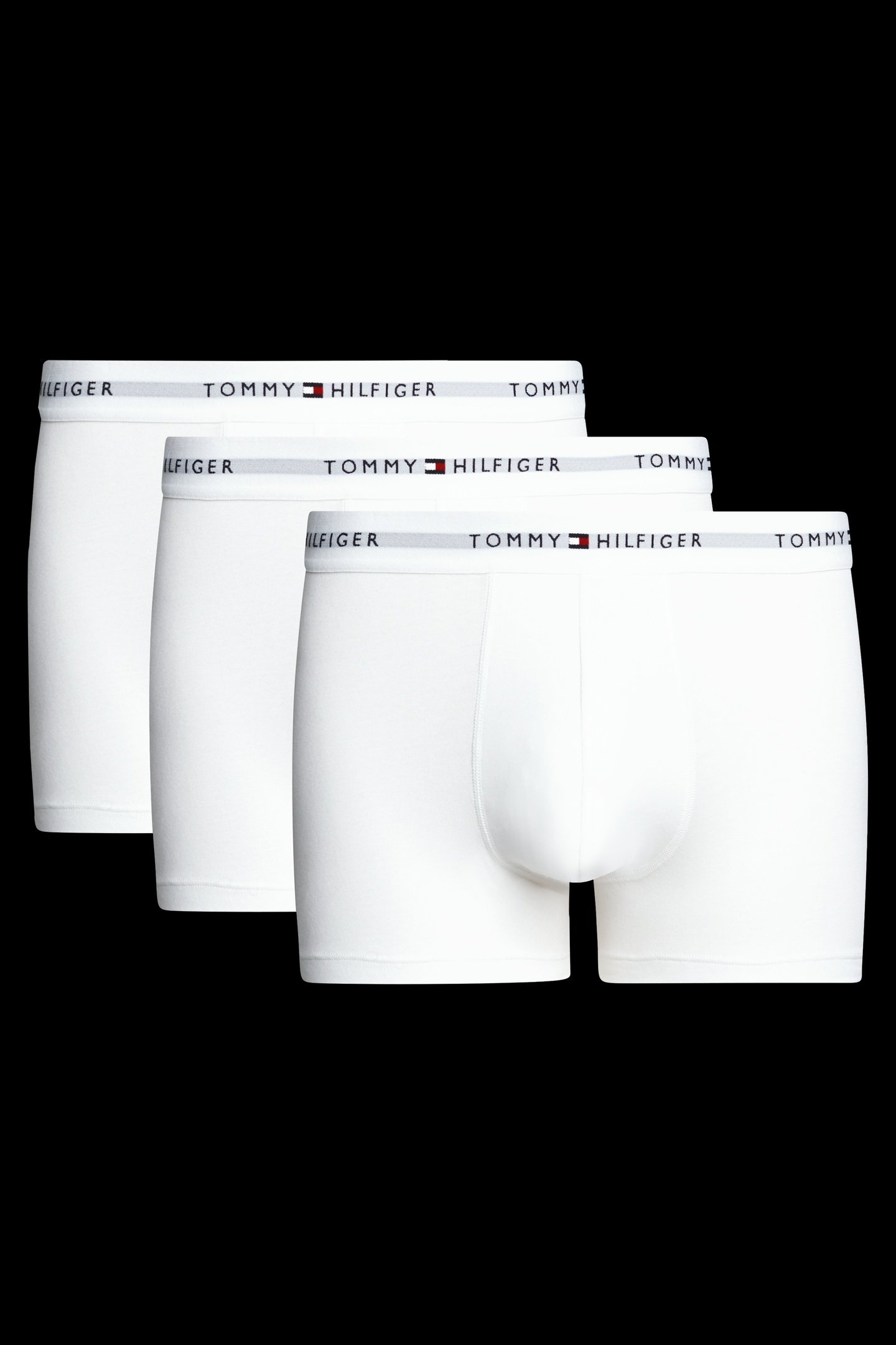 3-PACK LOGO TRUNKS WHITE 8