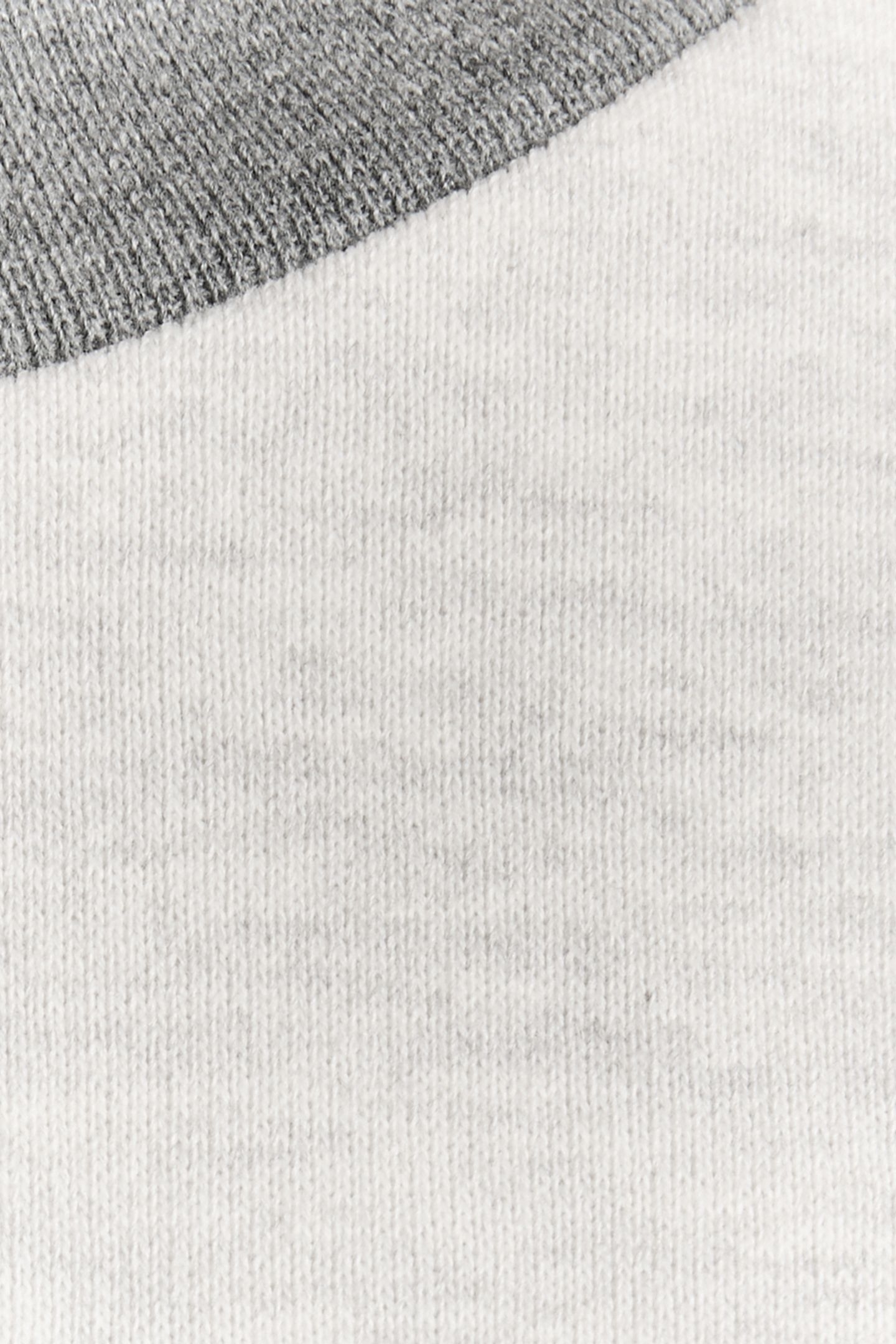 HALF RAGLAN CREW NECK SWEATSHIRT LIGHT GREY MARL 5