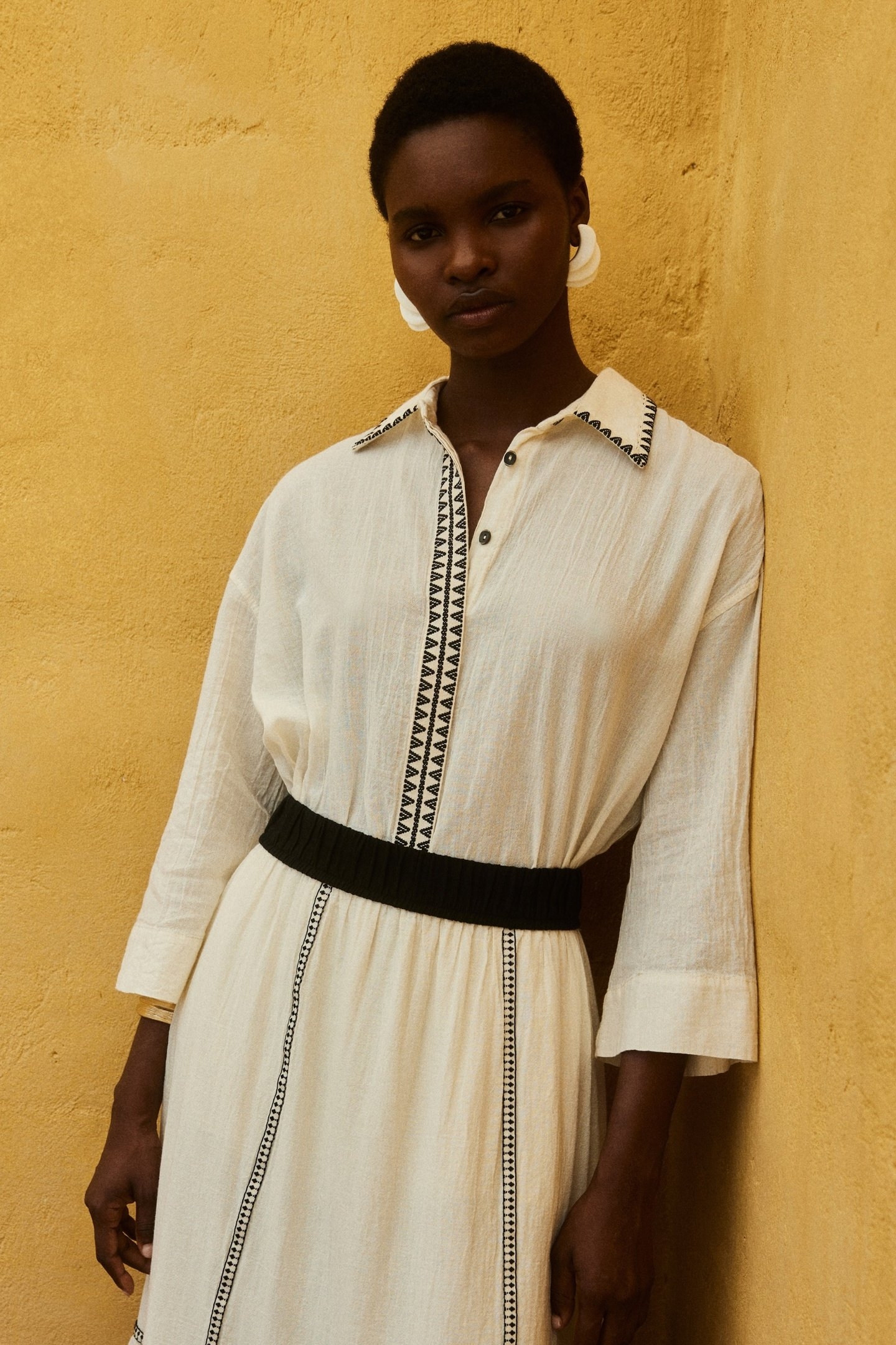 GAIA SHIRT GAZE OFFWHITE 1