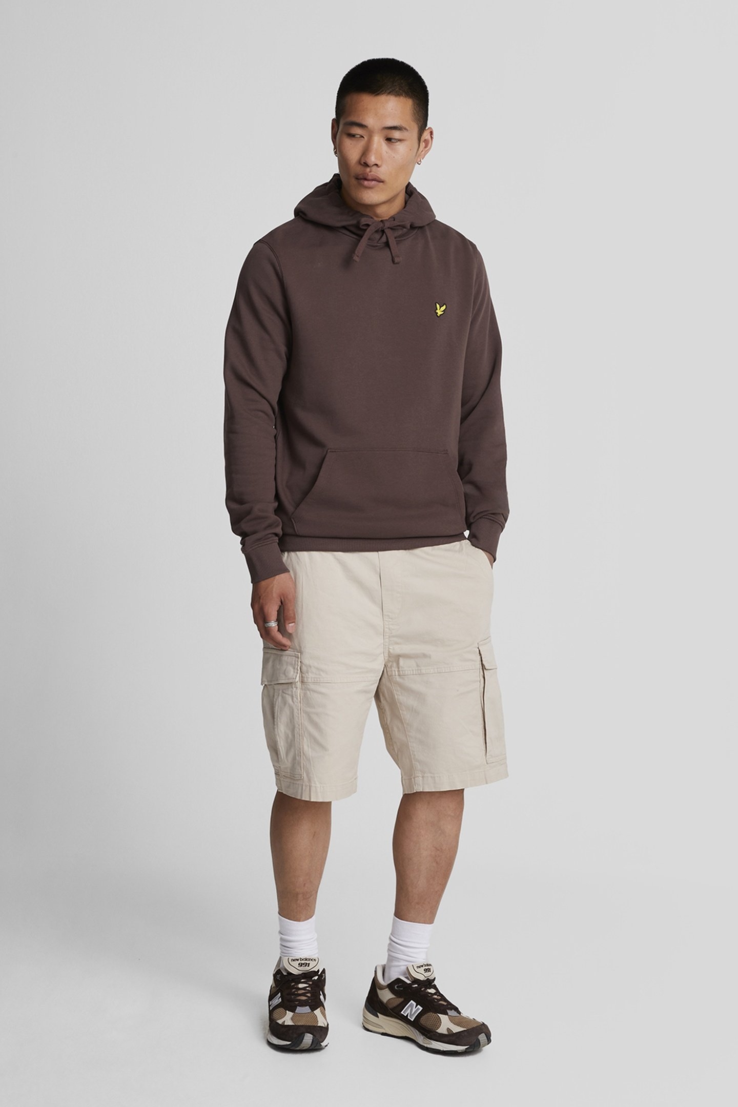 PULLOVER HOODIE DEEP MAHOGANY 1