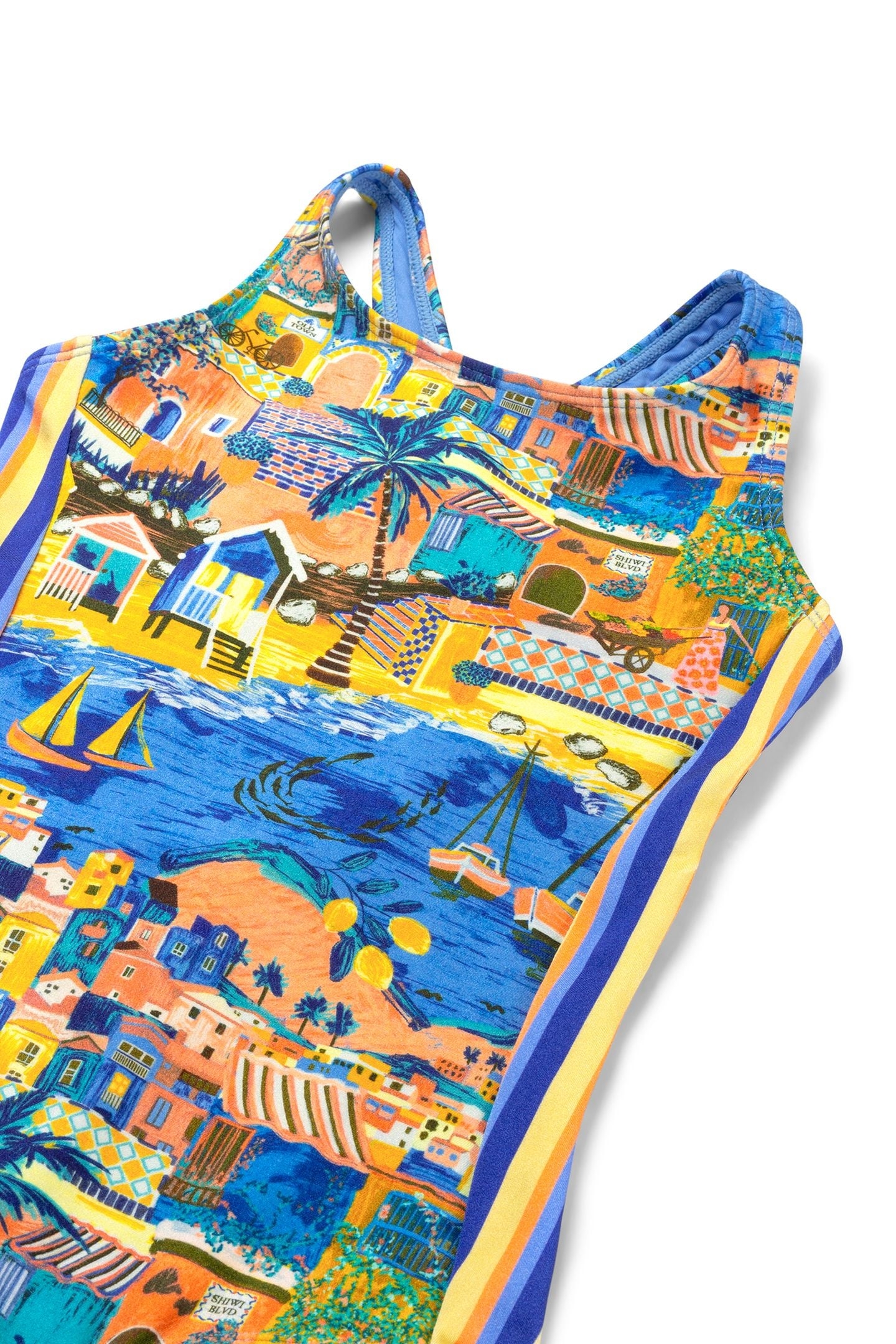 GIRLS RUBIN SWIMSUIT SHIWI ISLAND MULTI BRIGHT SHIWI ISLAND 3