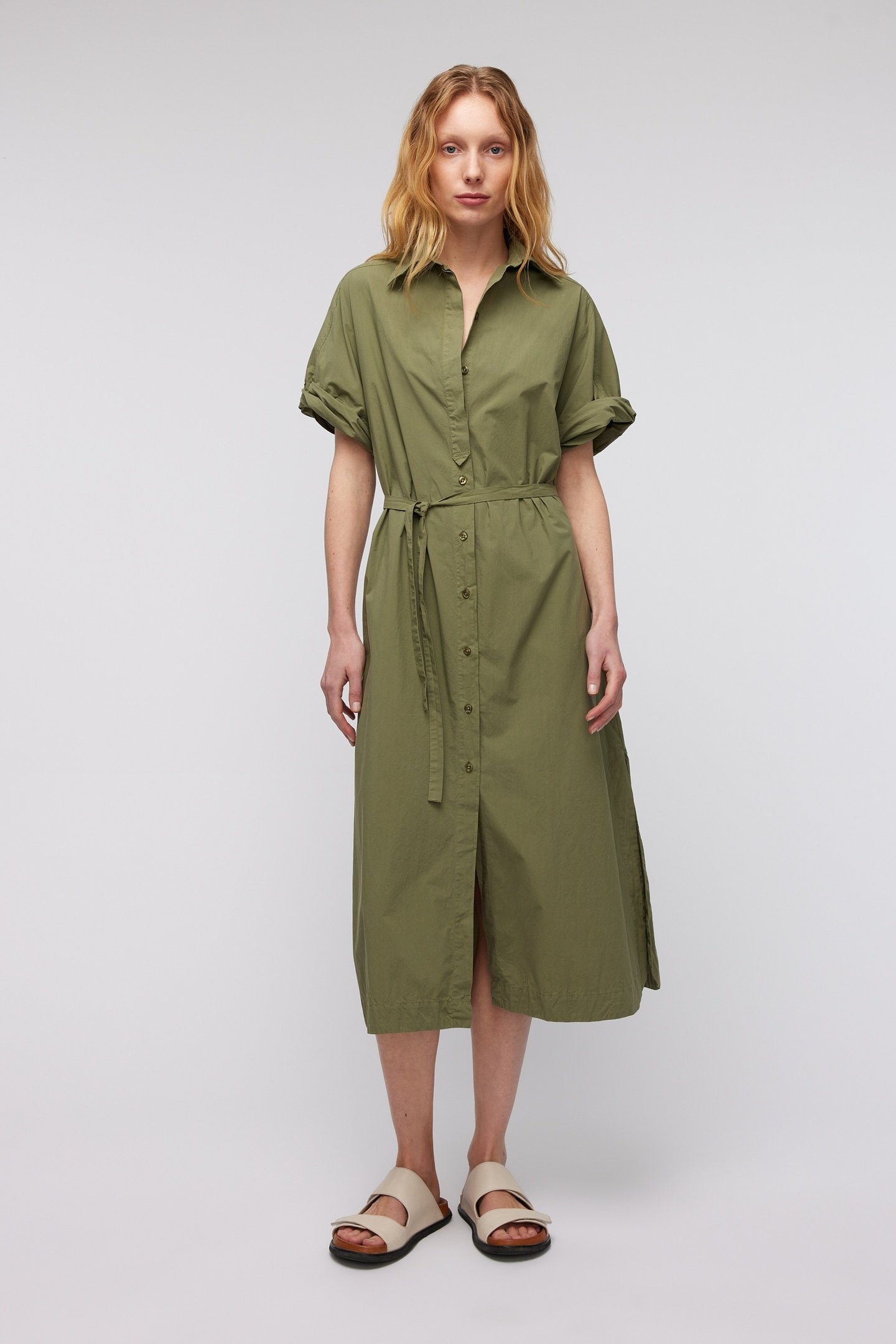 LISETTE DRESS OLIVE 2