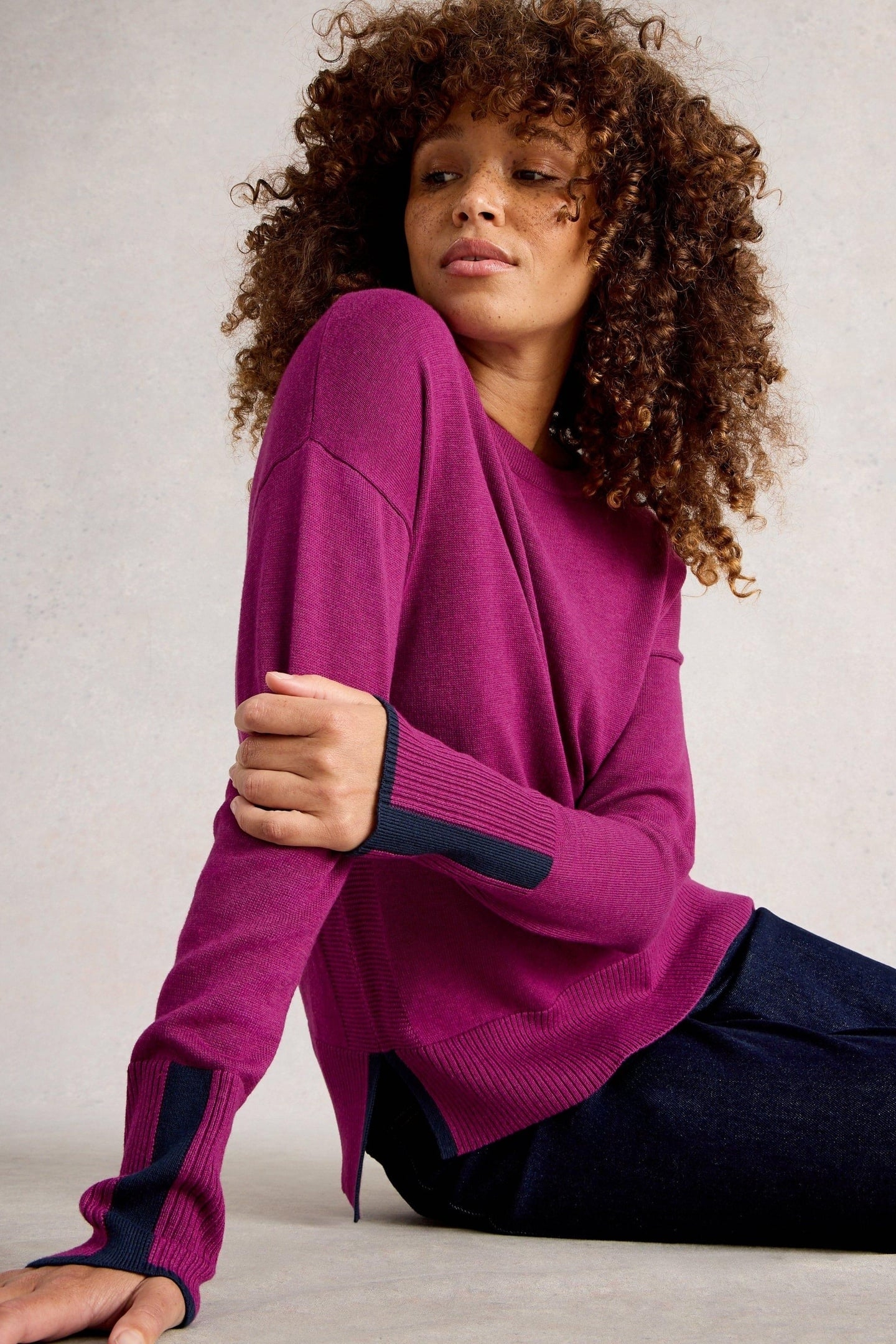 OLIVE JUMPER DARK PLUM 3