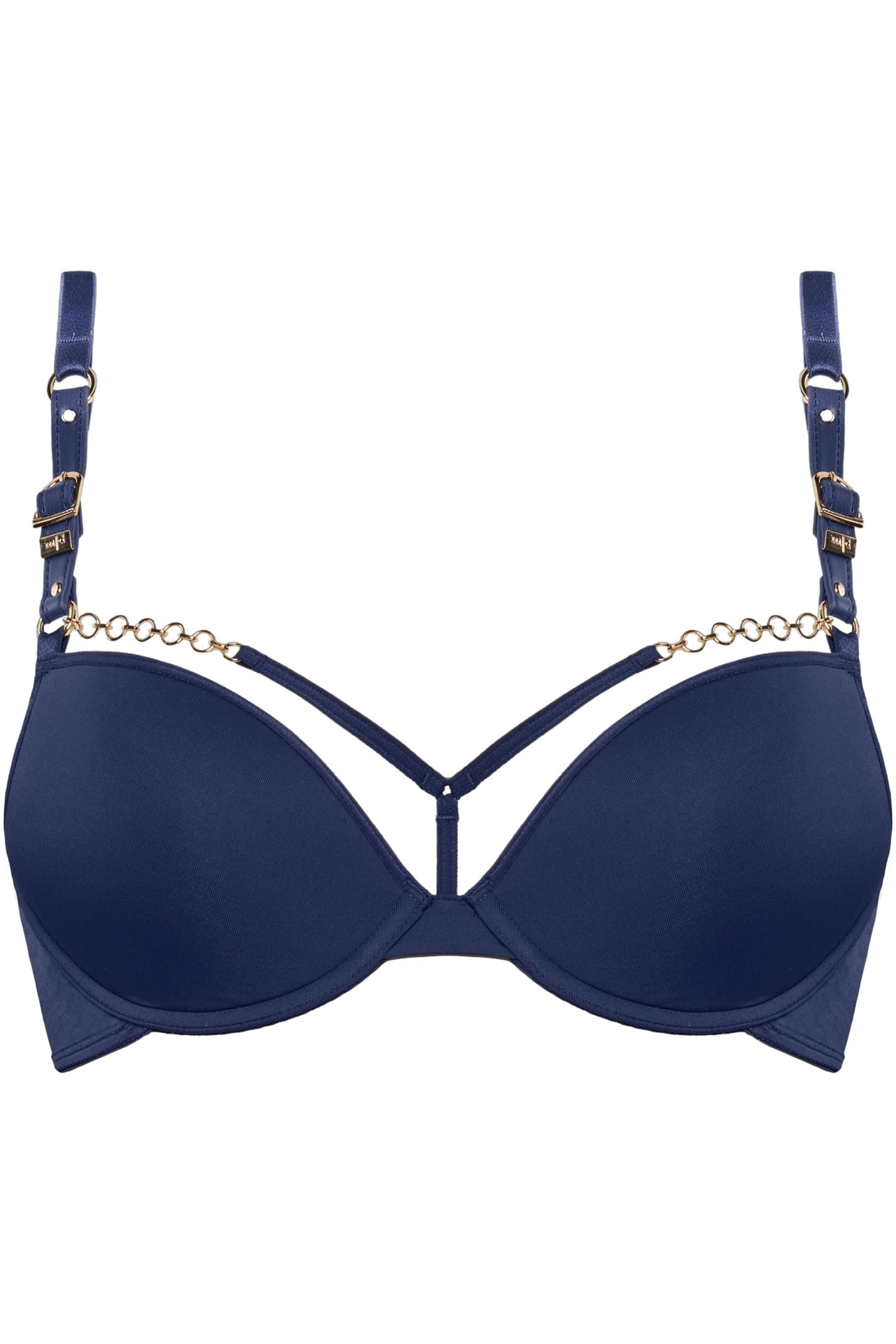 MORANA DARK SKY BLUE PUSH UP BRA 3