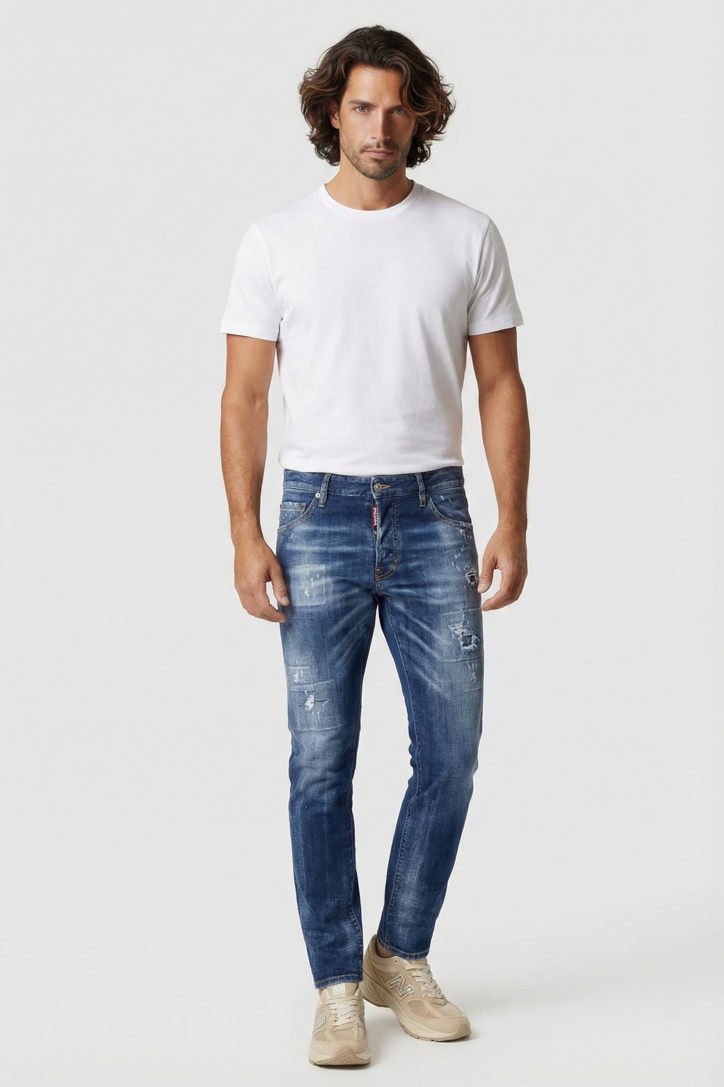 JEANS 5 POCKETS BLUE 1