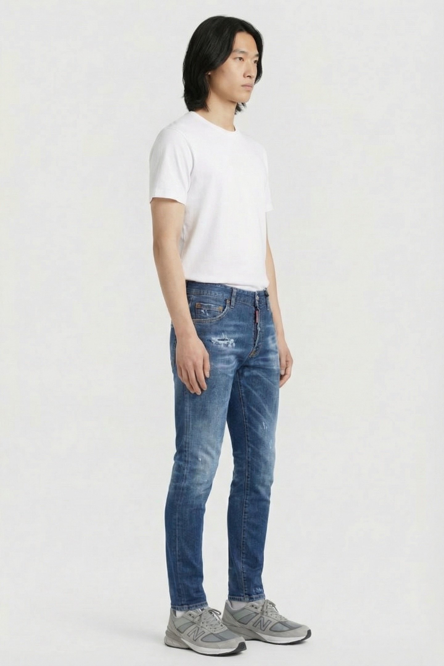 JEANS 5 POCKETS BLUE 3