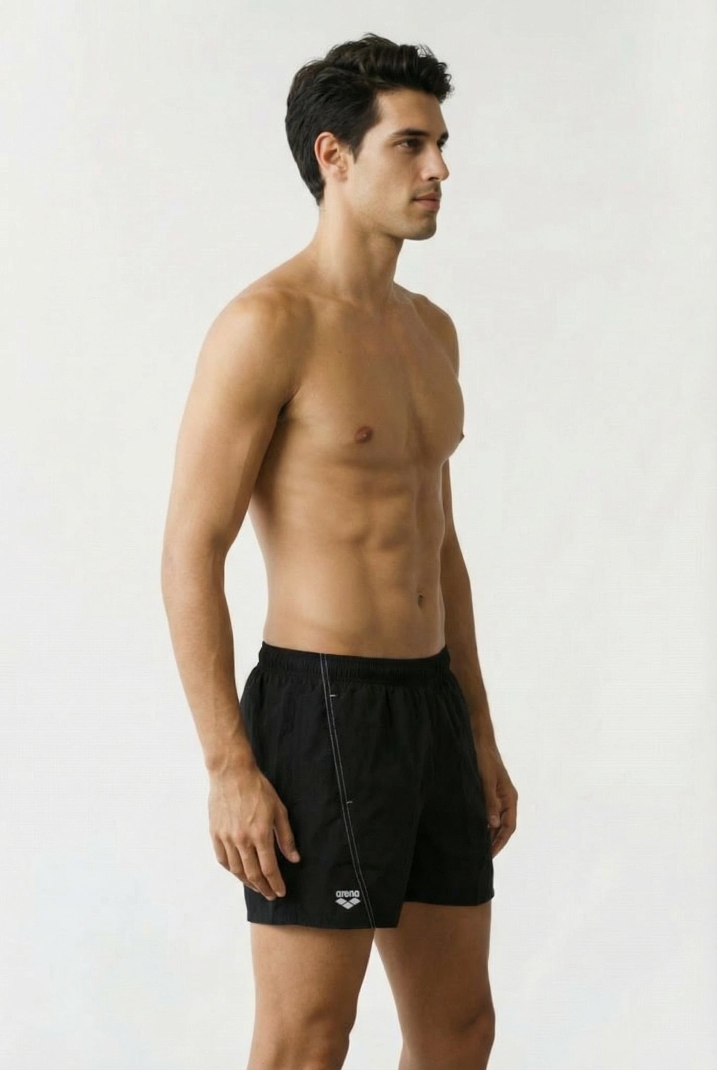 FUNDAMENTALS ARENA LOGO BOXER R BLACK-WHITE 3