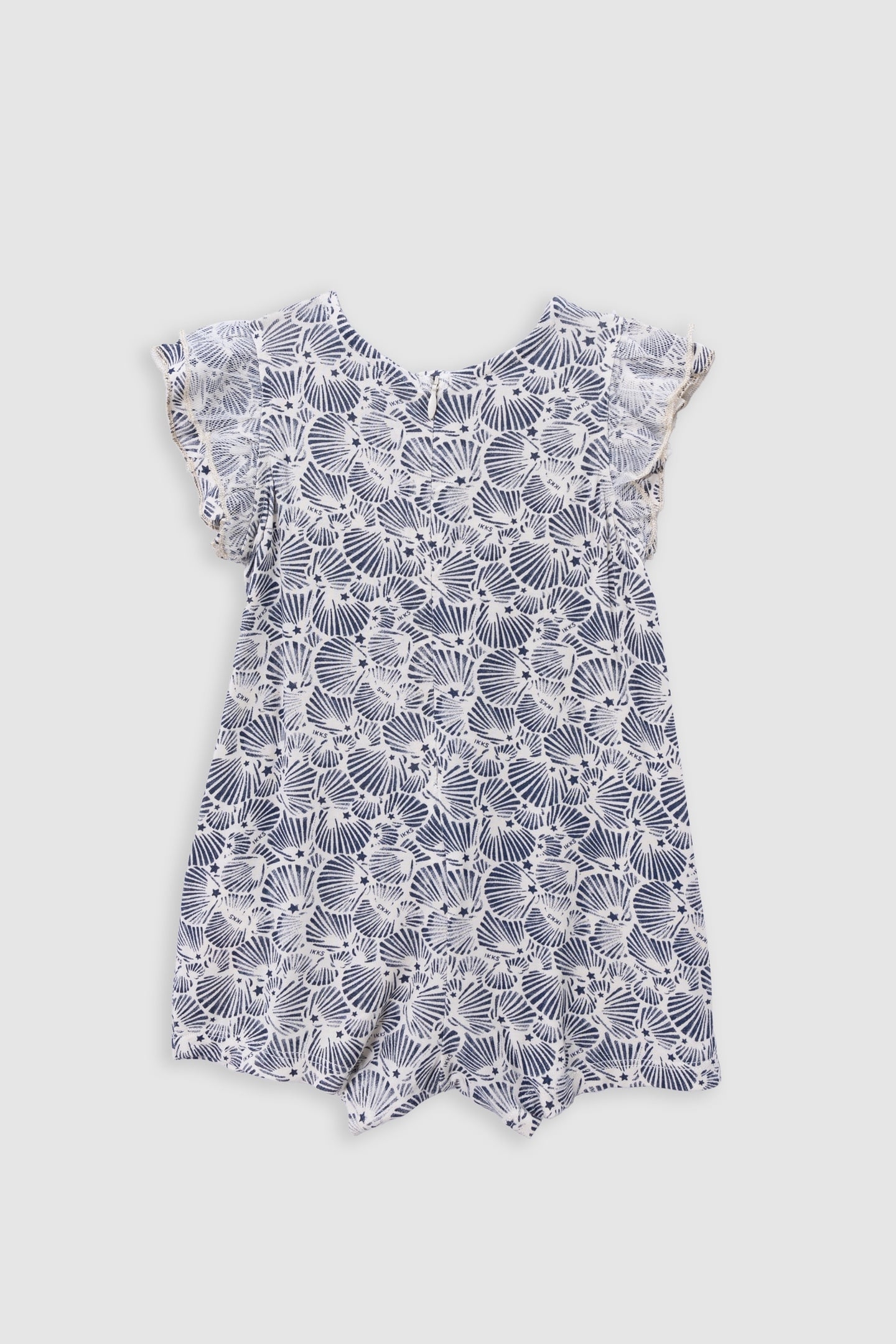 SHORT SEASHELL-PRINT JUMPSUIT 2