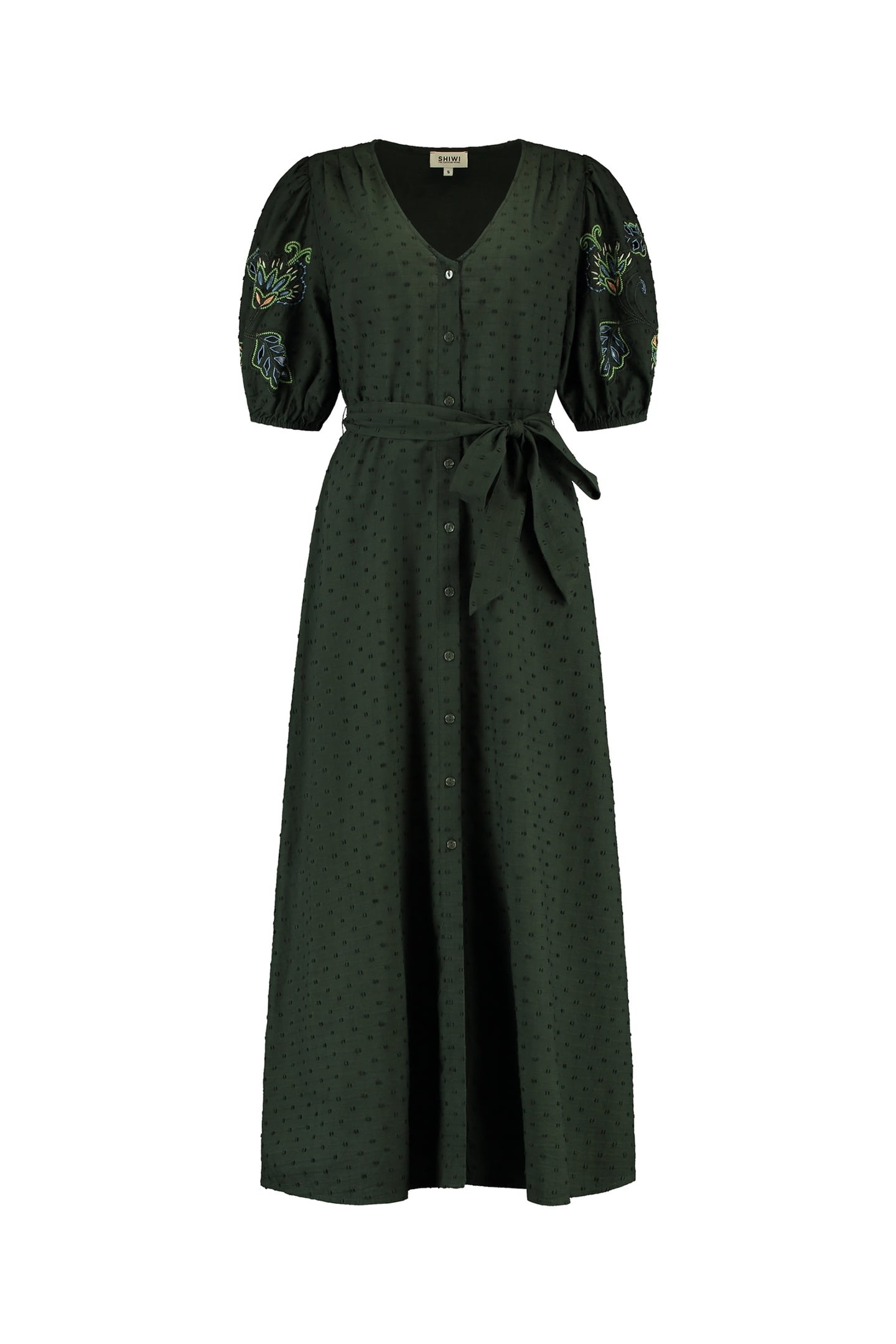 JOSEPHINE DOBBY DRESS GREEN PINES DOBBY 7