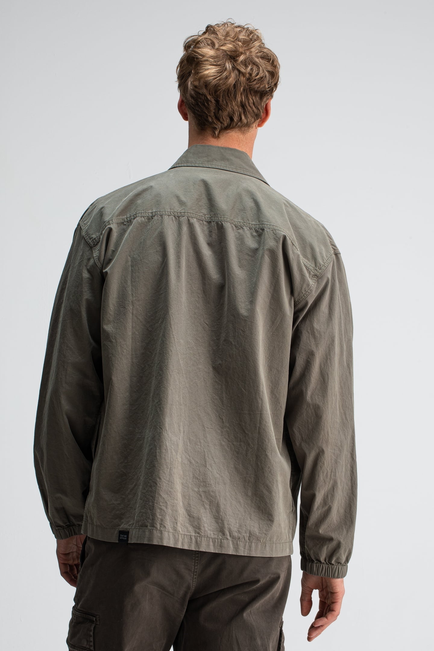 DAN COTTON OVERSHIRT DK. GRANITE GREEN 2