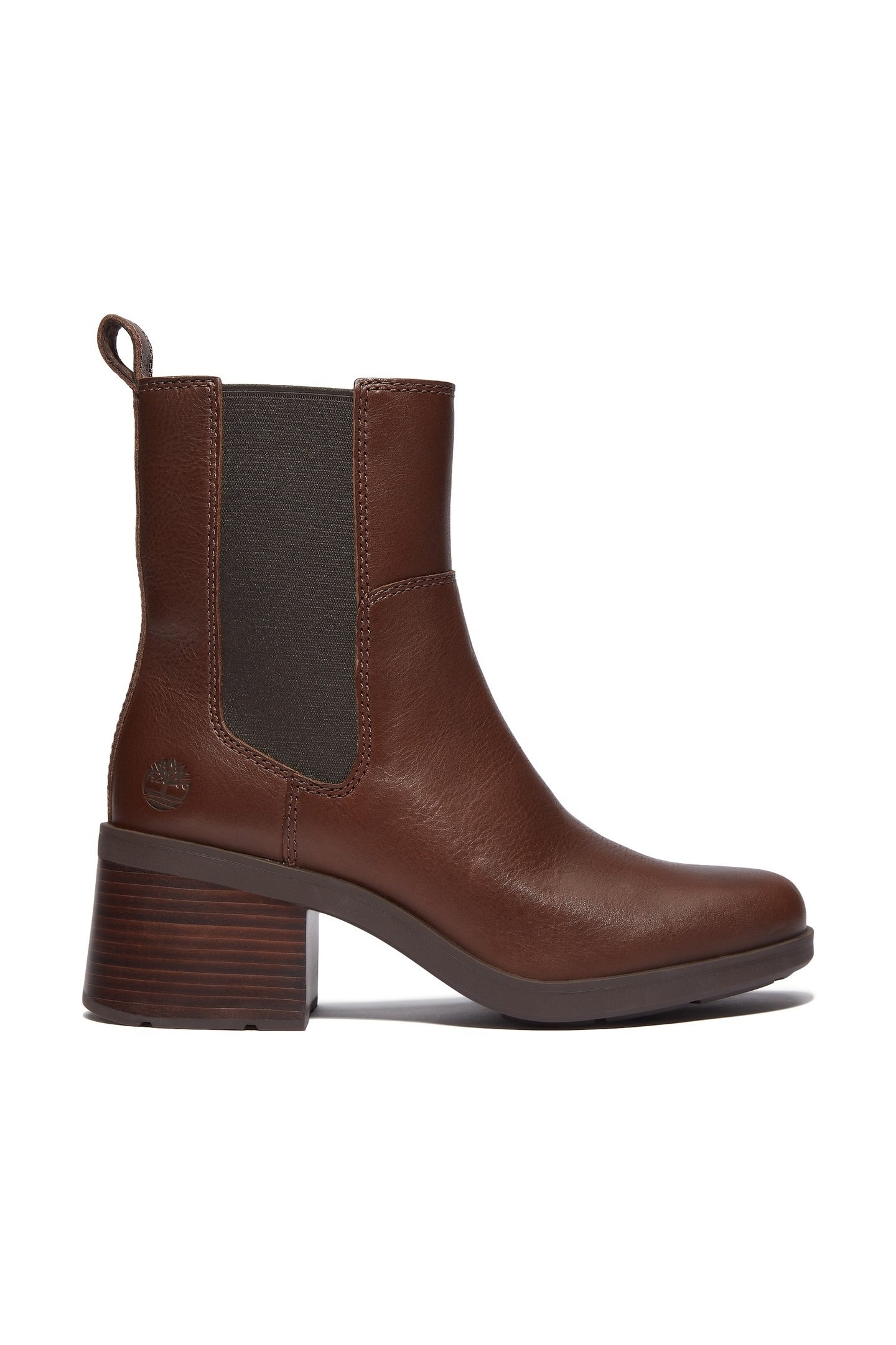 BELLEVAUX MID CHELSEA BOOT DARK BROWN FULL GRAIN 1