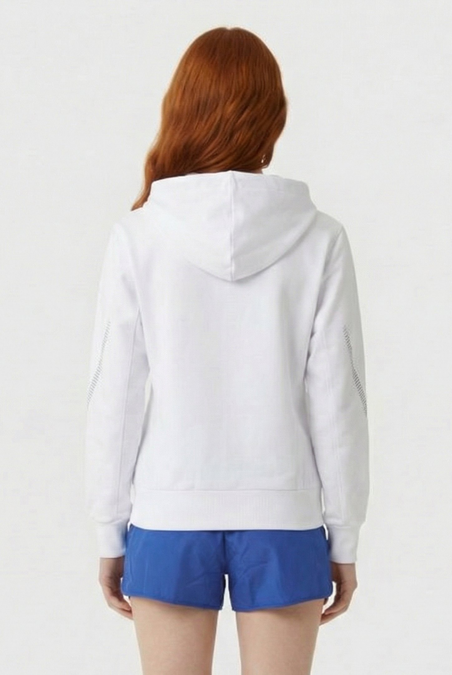 UNISEX TL HOODED JACKET WHITE 3