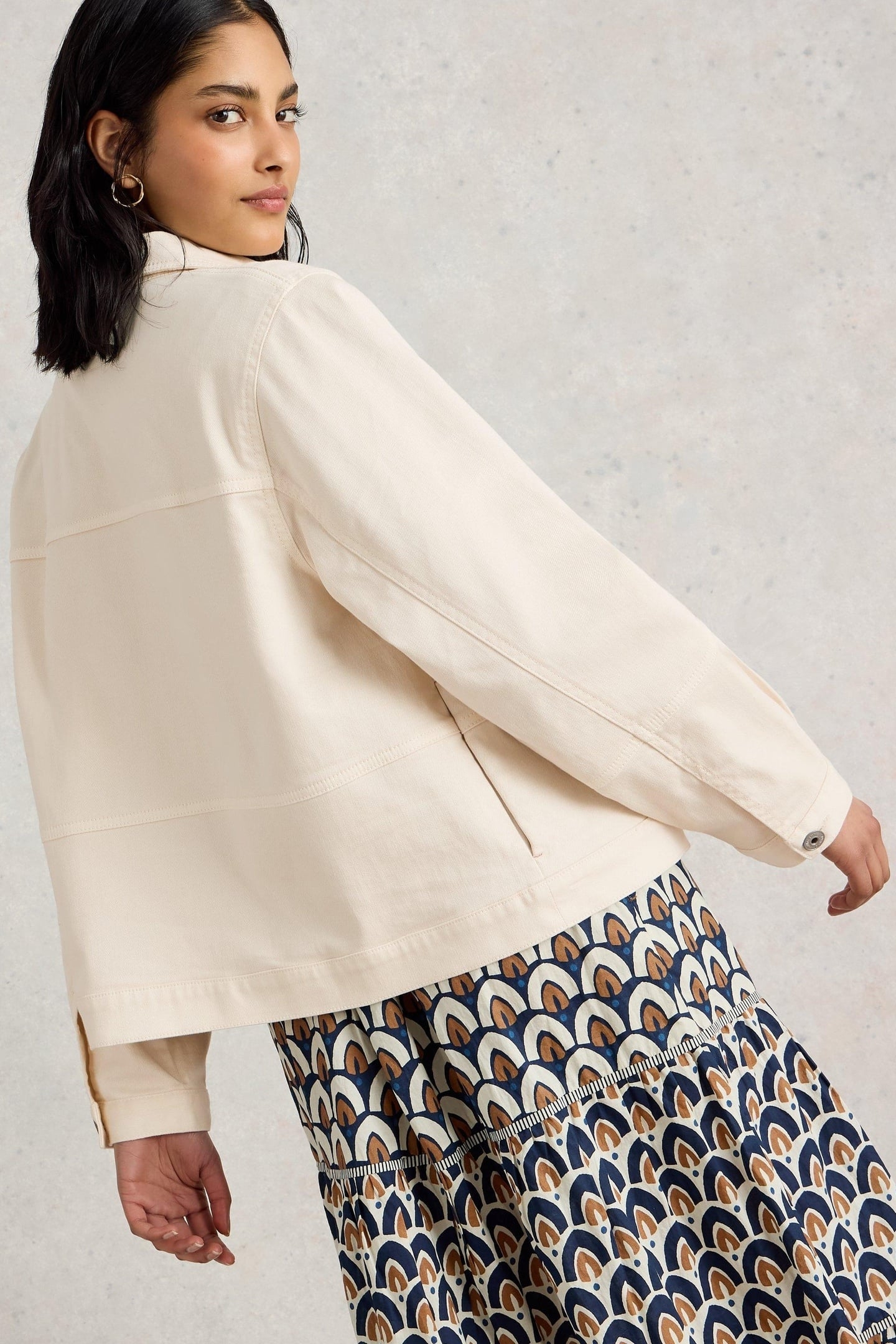 CAMILLE DENIM JACKET LIGHT NATURAL 3