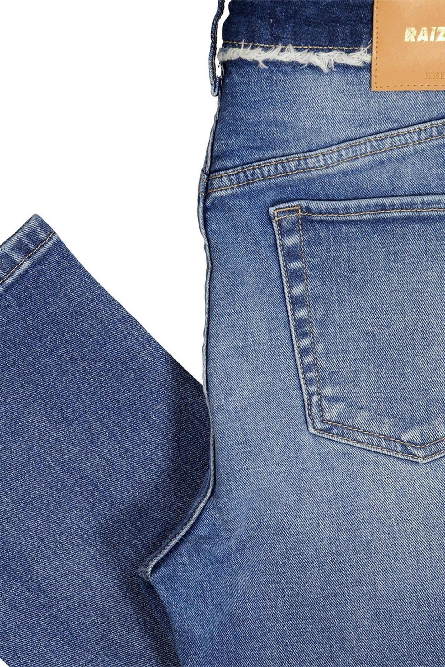 DAWN STRAIGHT JEANS MID BLUE STONE 4