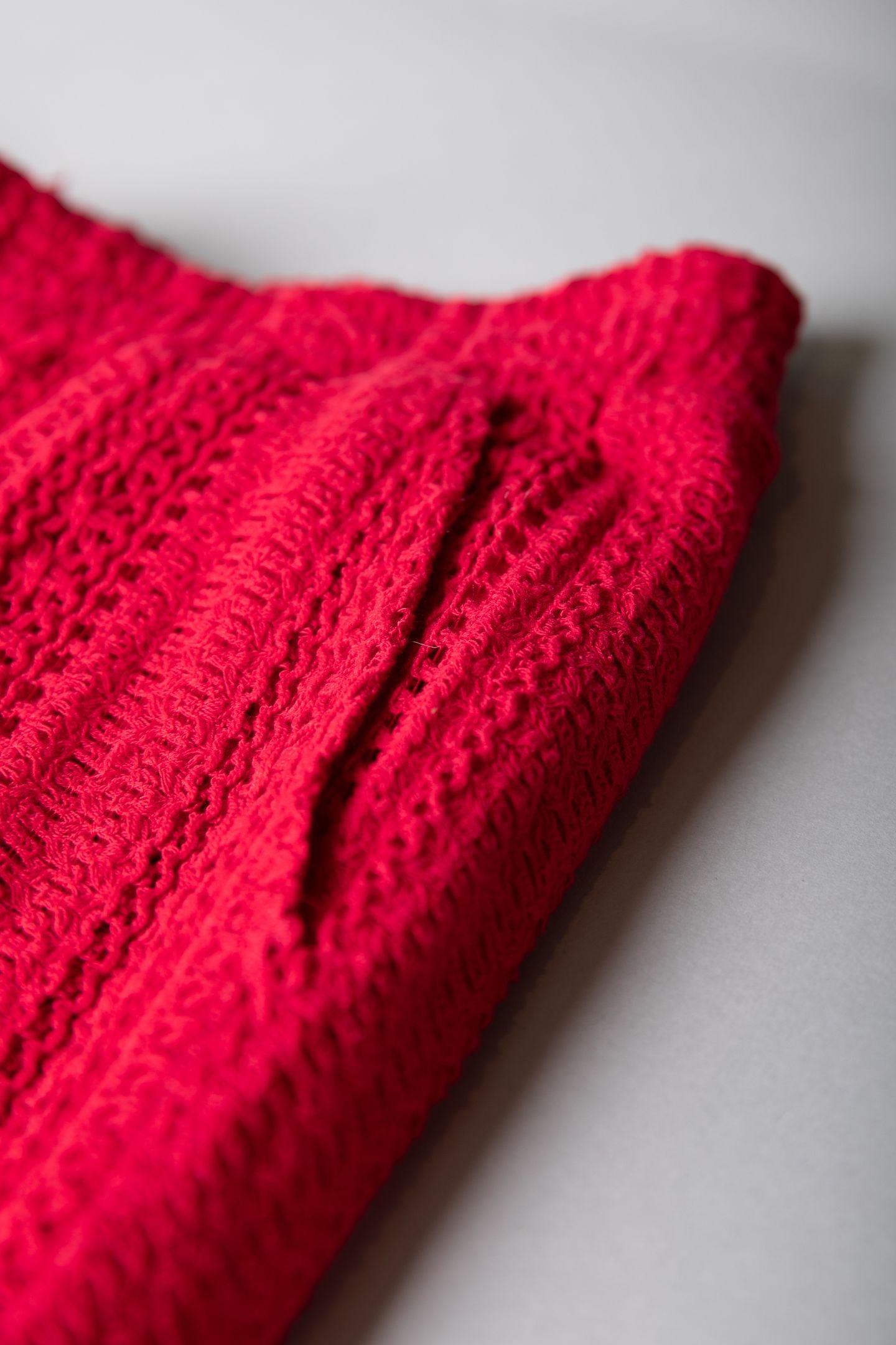 MELODY CROCHET STRAIGHT PANTS POPPY RED 7