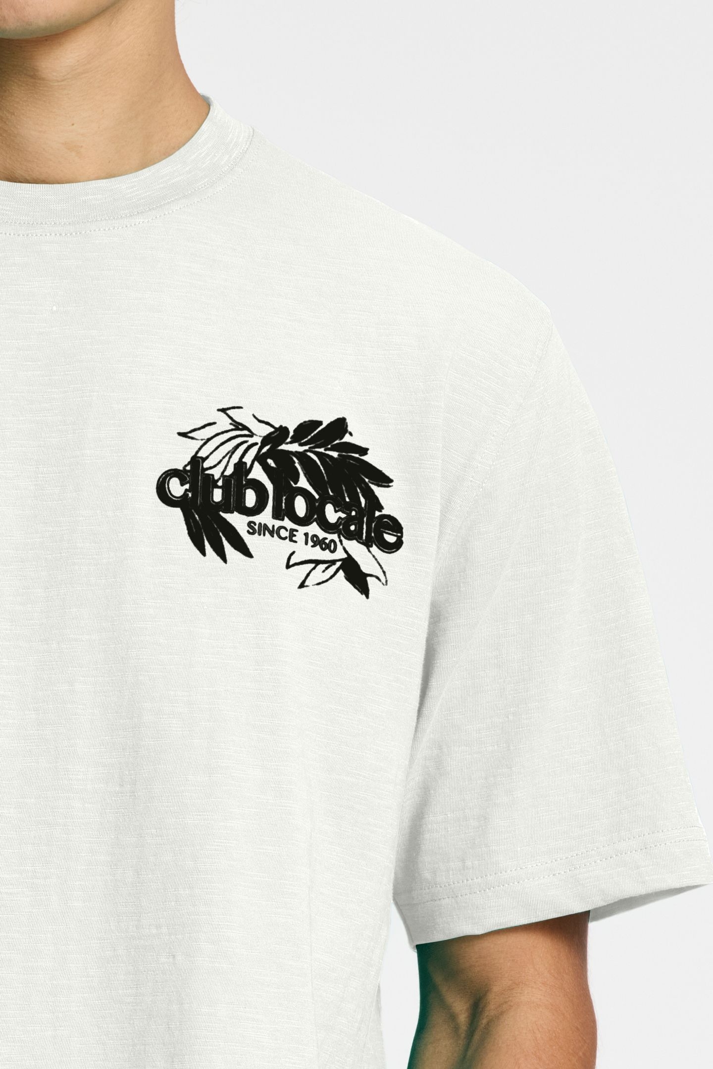 FINN RELAXED T-SHIRT CLUB LOCALE WHITE 7