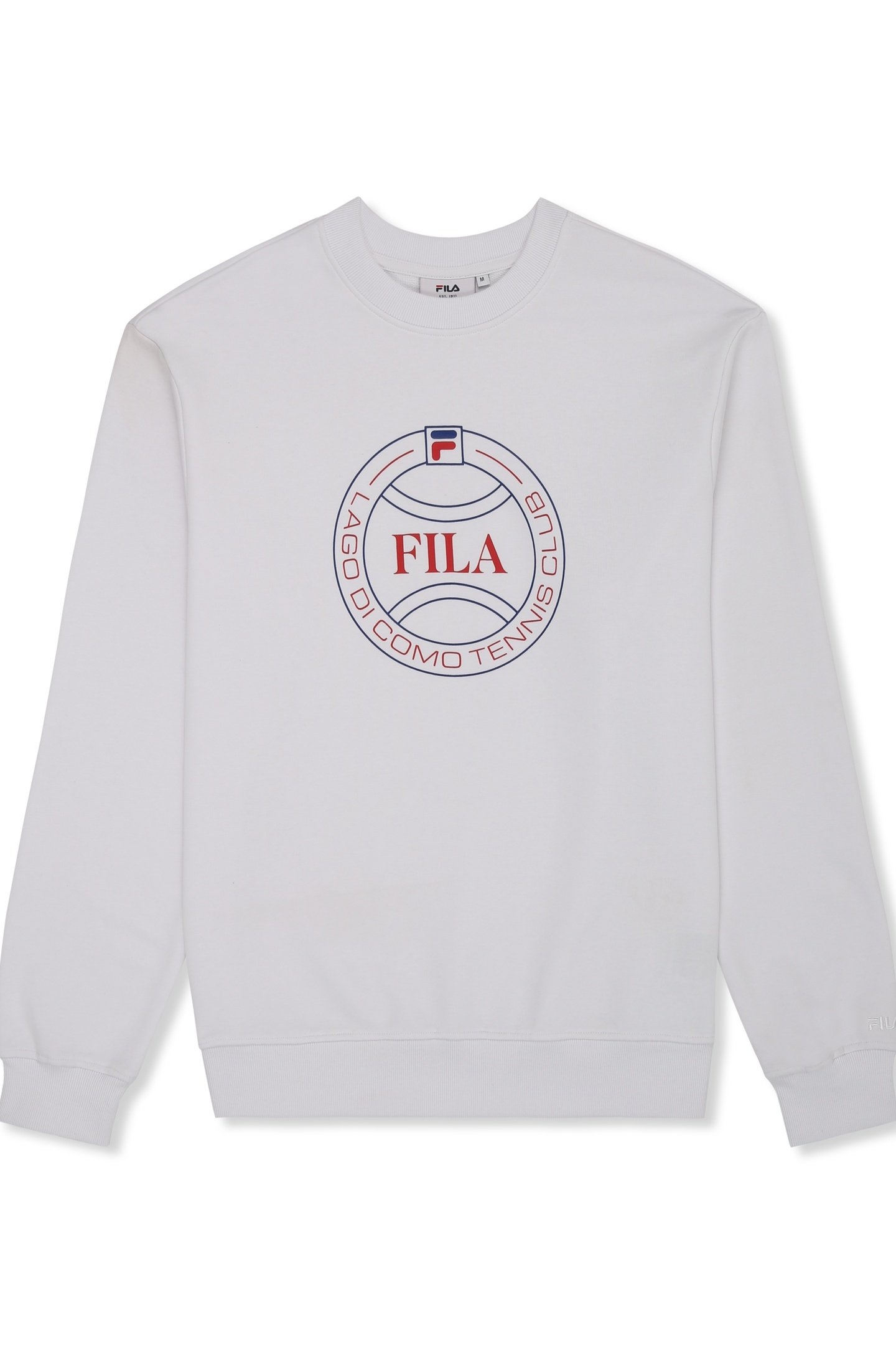 PARELLA RELAXED GRAPHIC SWEATSHIRT BRIGHT WHITE 4