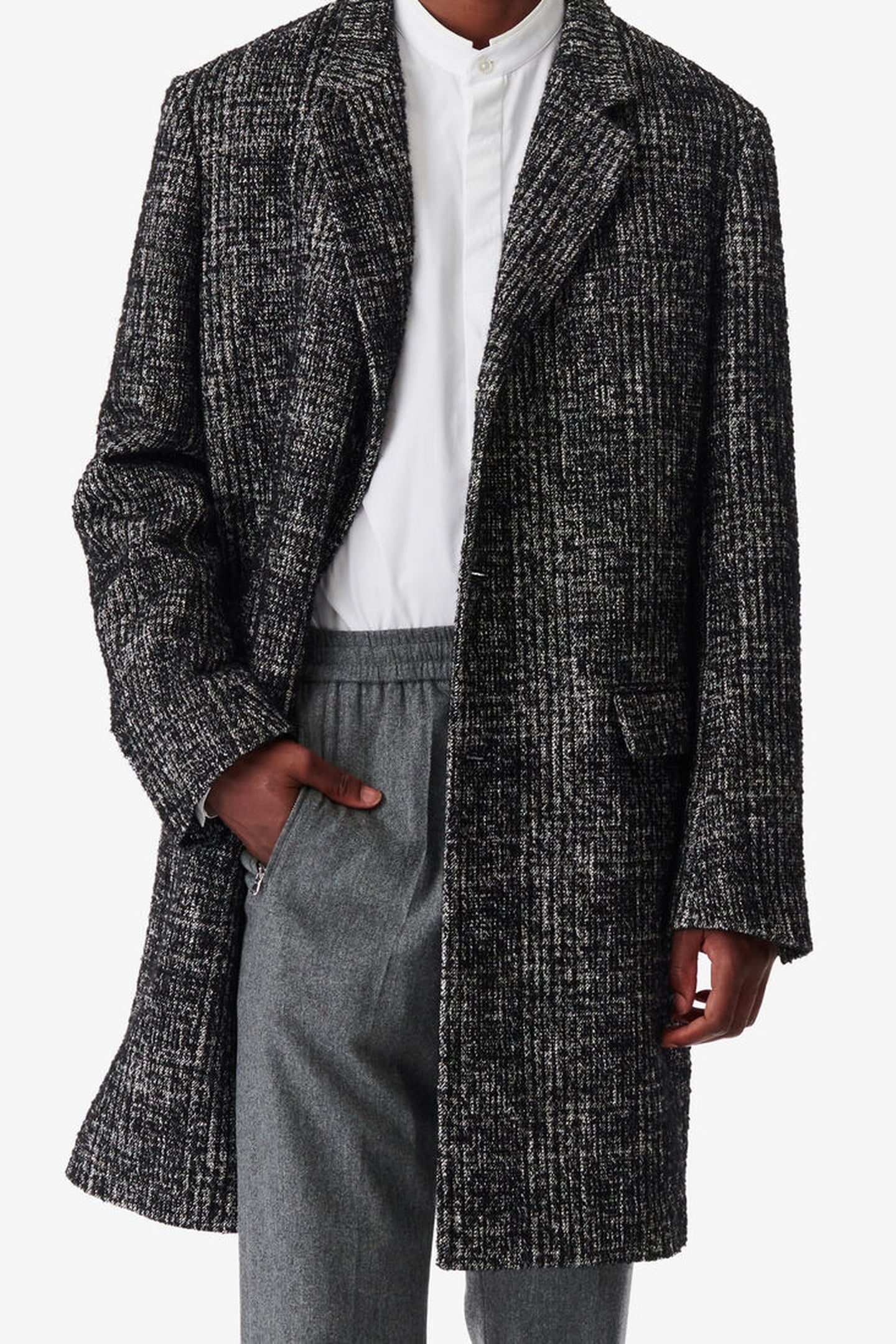 CALVON OUTERWEAR BLACK/WHITE 2