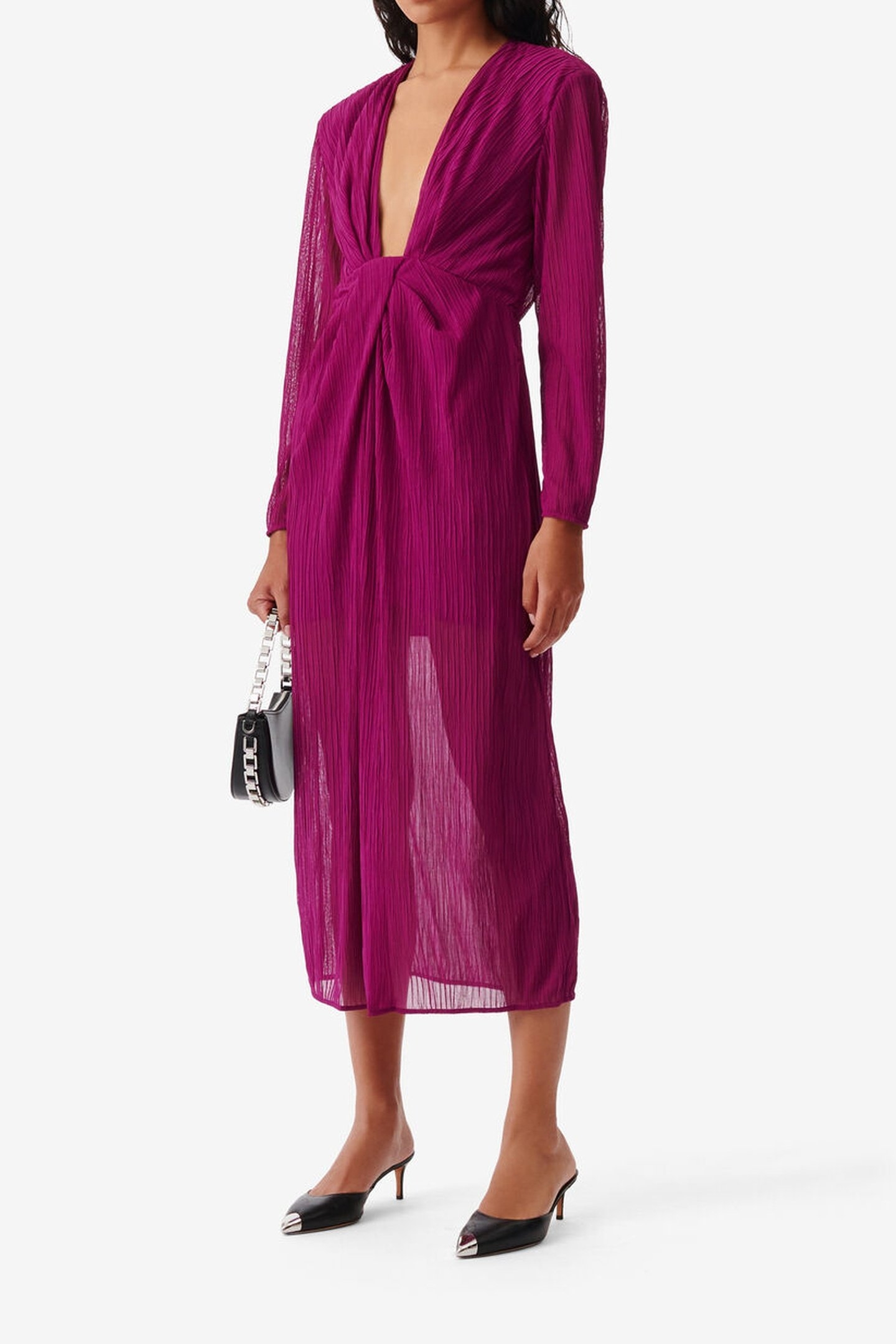 ALOFI DRESS FUSHIA 1