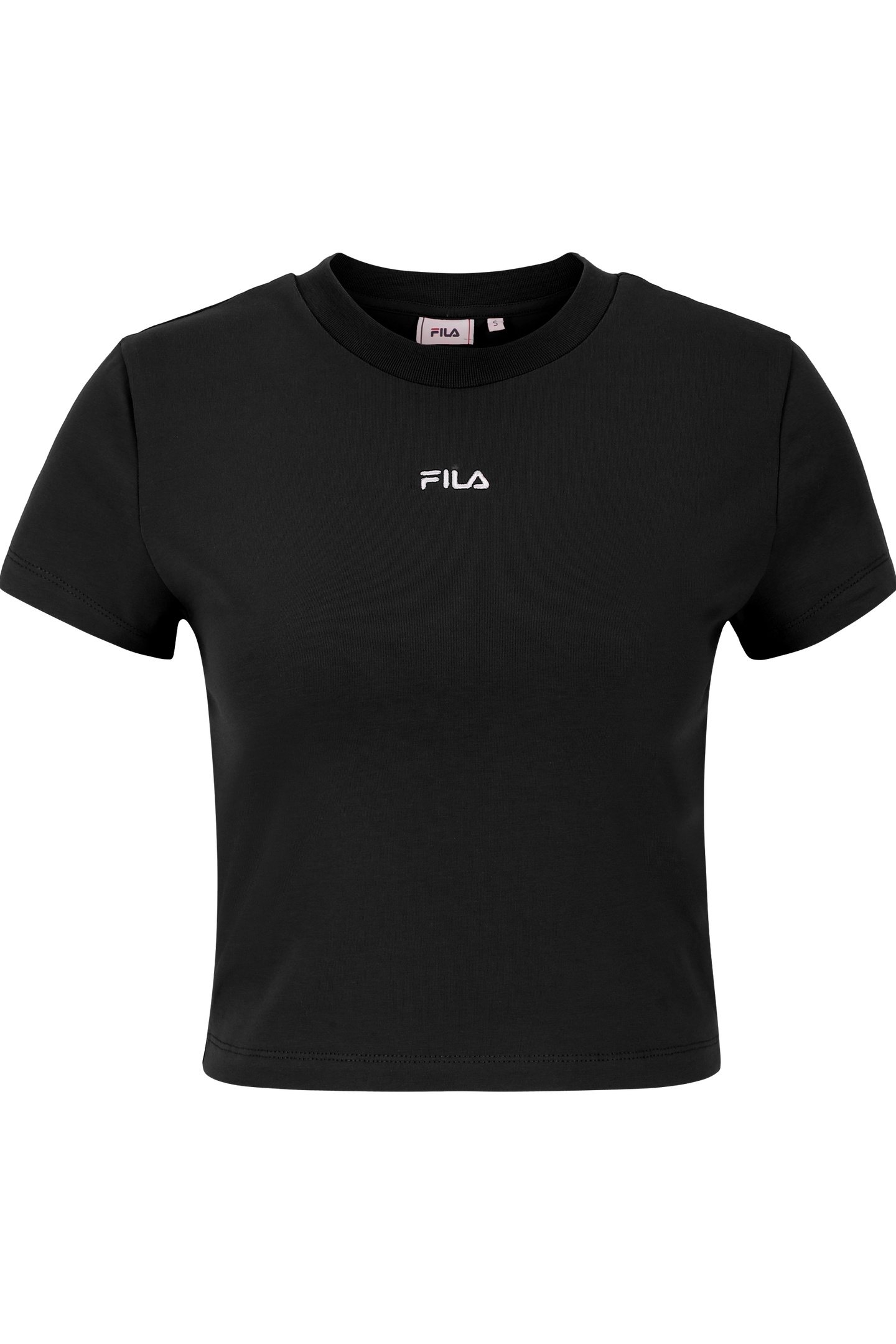 LATINA CROPPED TEE BLACK 5