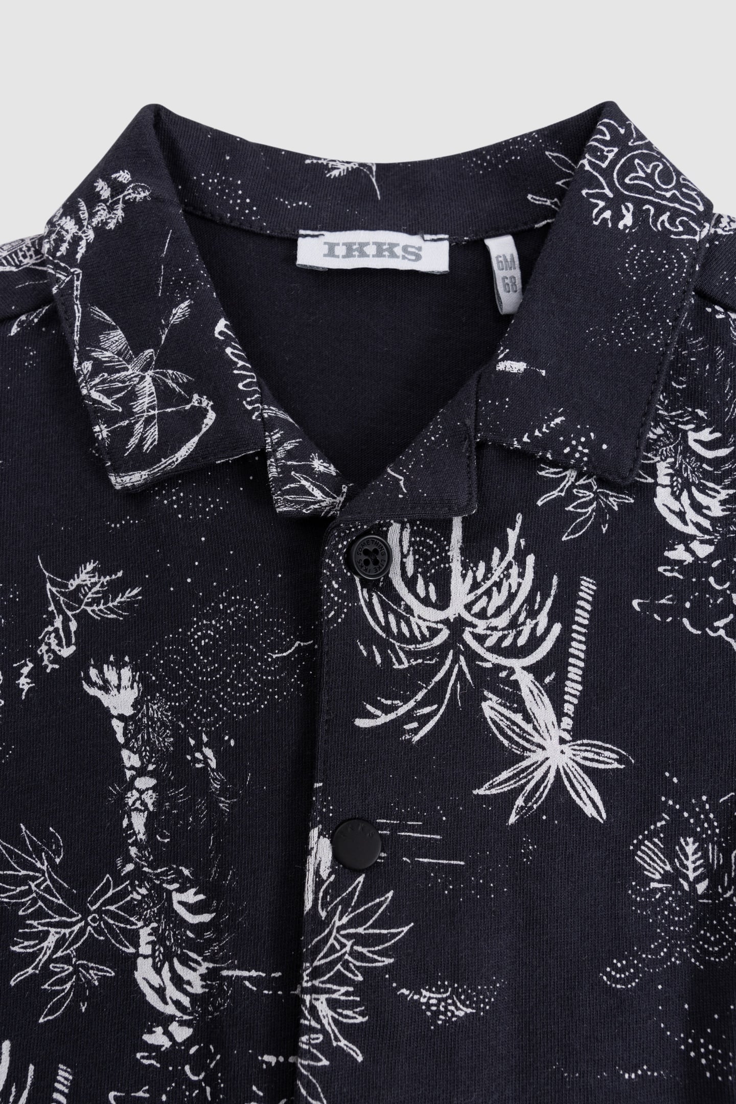 GREY JUNGLE PRINT SHIRT 3