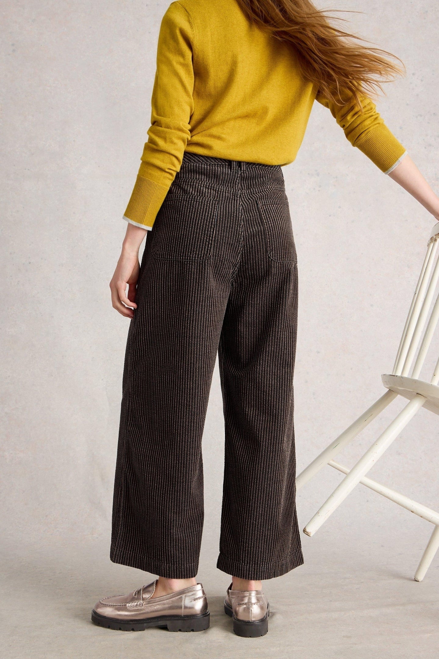 LAURA CHUNKY LOAFER PEWTER METALLIC 3