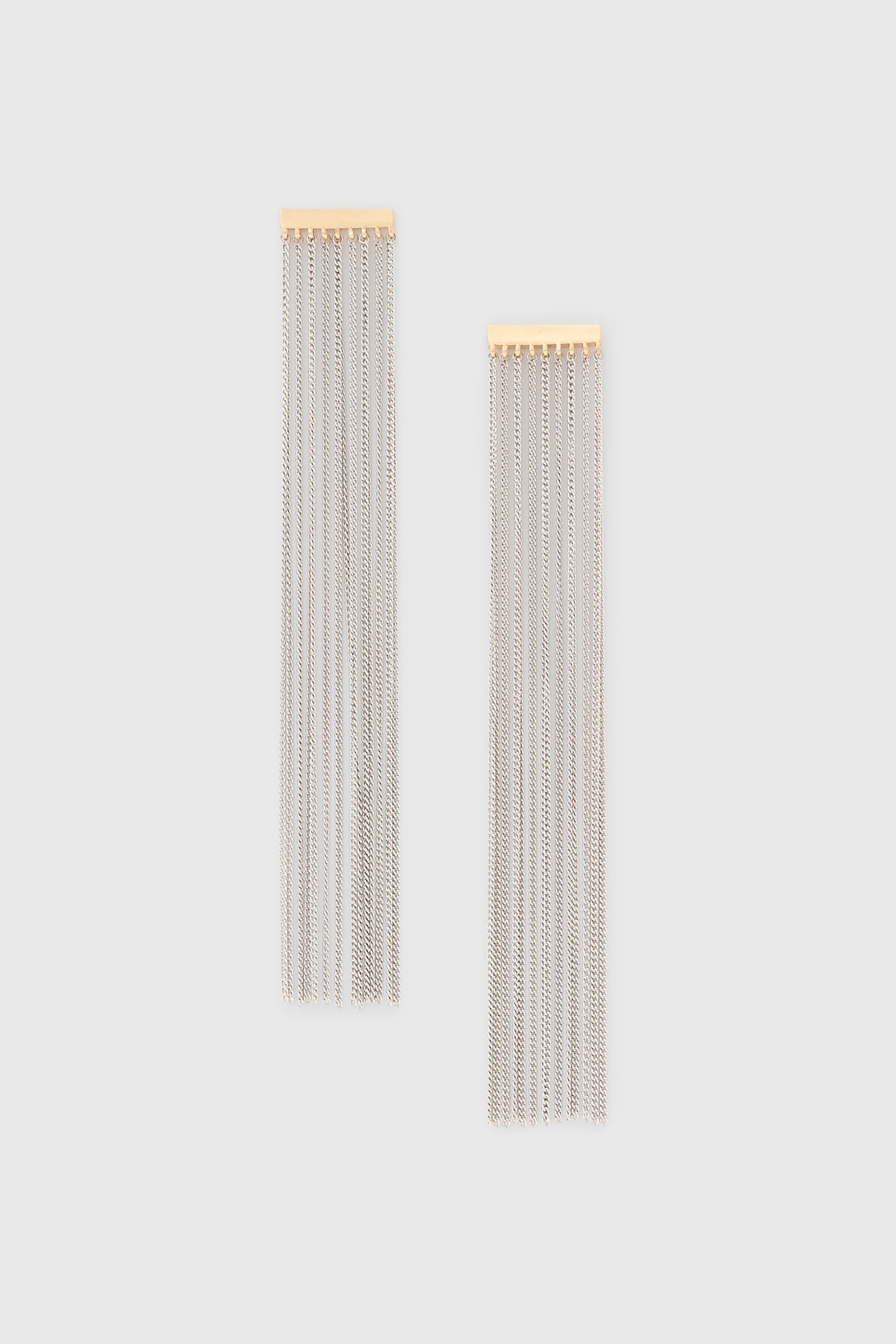 CORRINE L EARRINGS WARM BRASS MIX 1