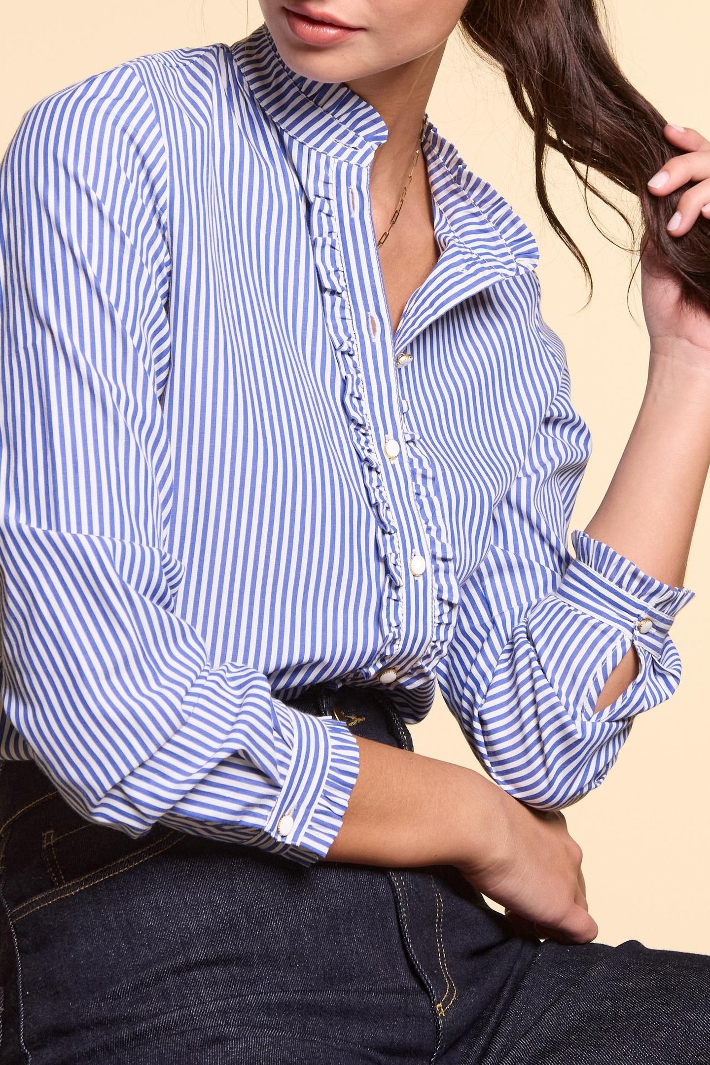 AUTHENTIC BLUE STRIPED SHIRT AUTHENTIC BLUE 5