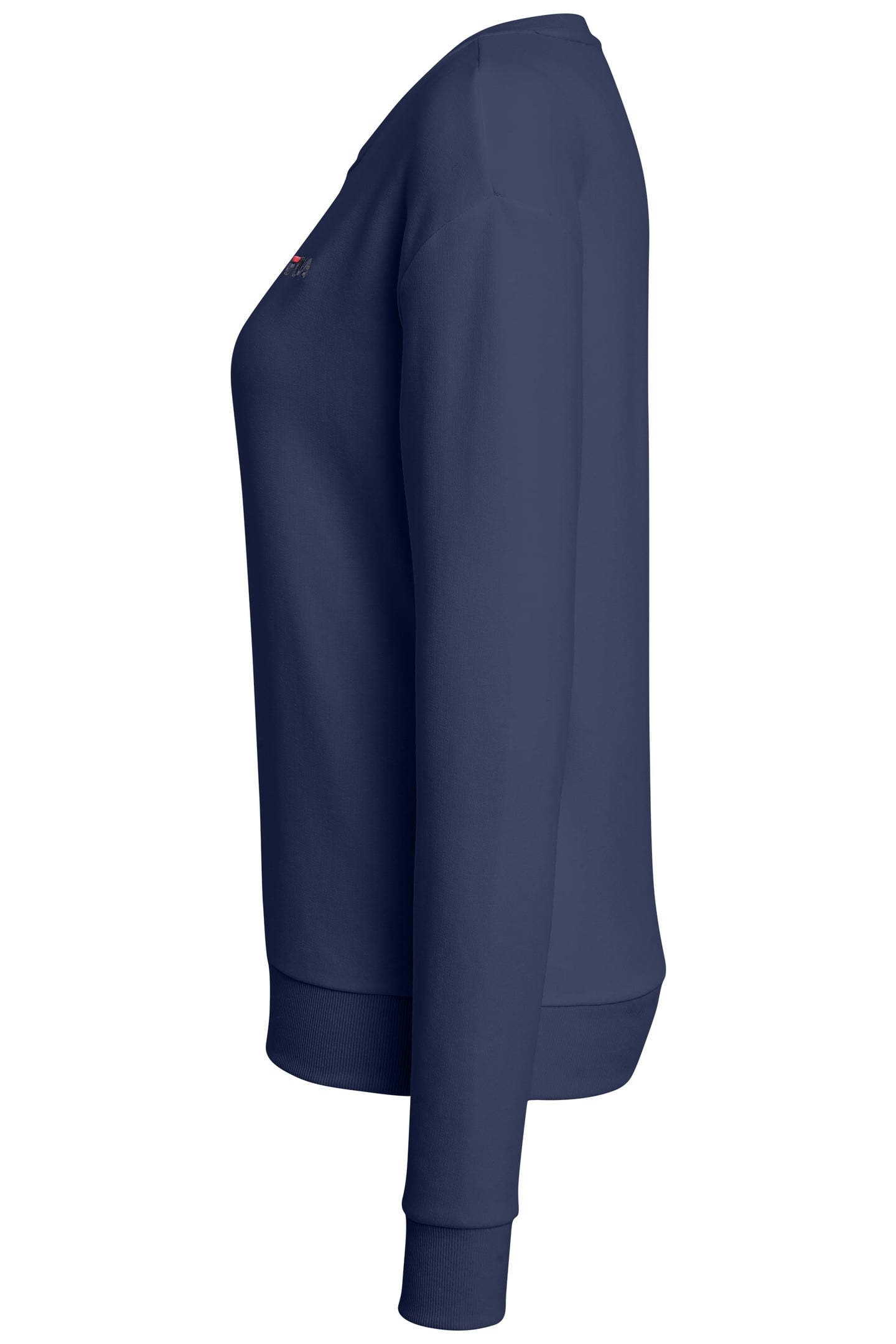 BANTIN SLIGHTLY CROPPED CREW SWEAT MEDIEVAL BLUE 3