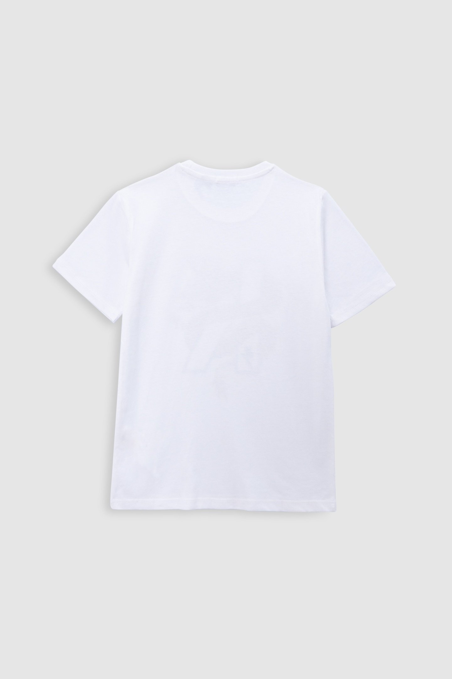 WHITE ORGANIC COTTON T-SHIRT DRAGON-K 2