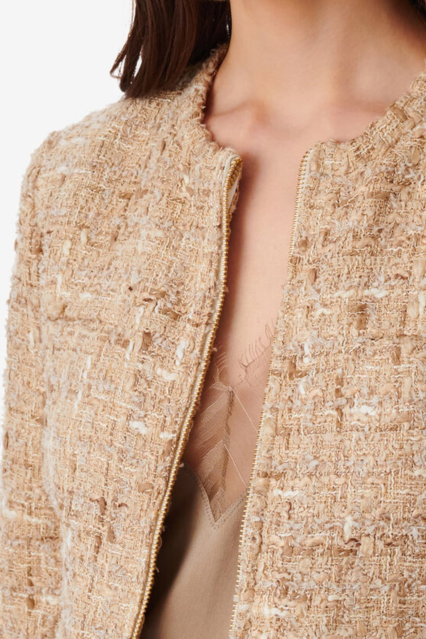 TOGO JACKET MIXED BEIGE 5