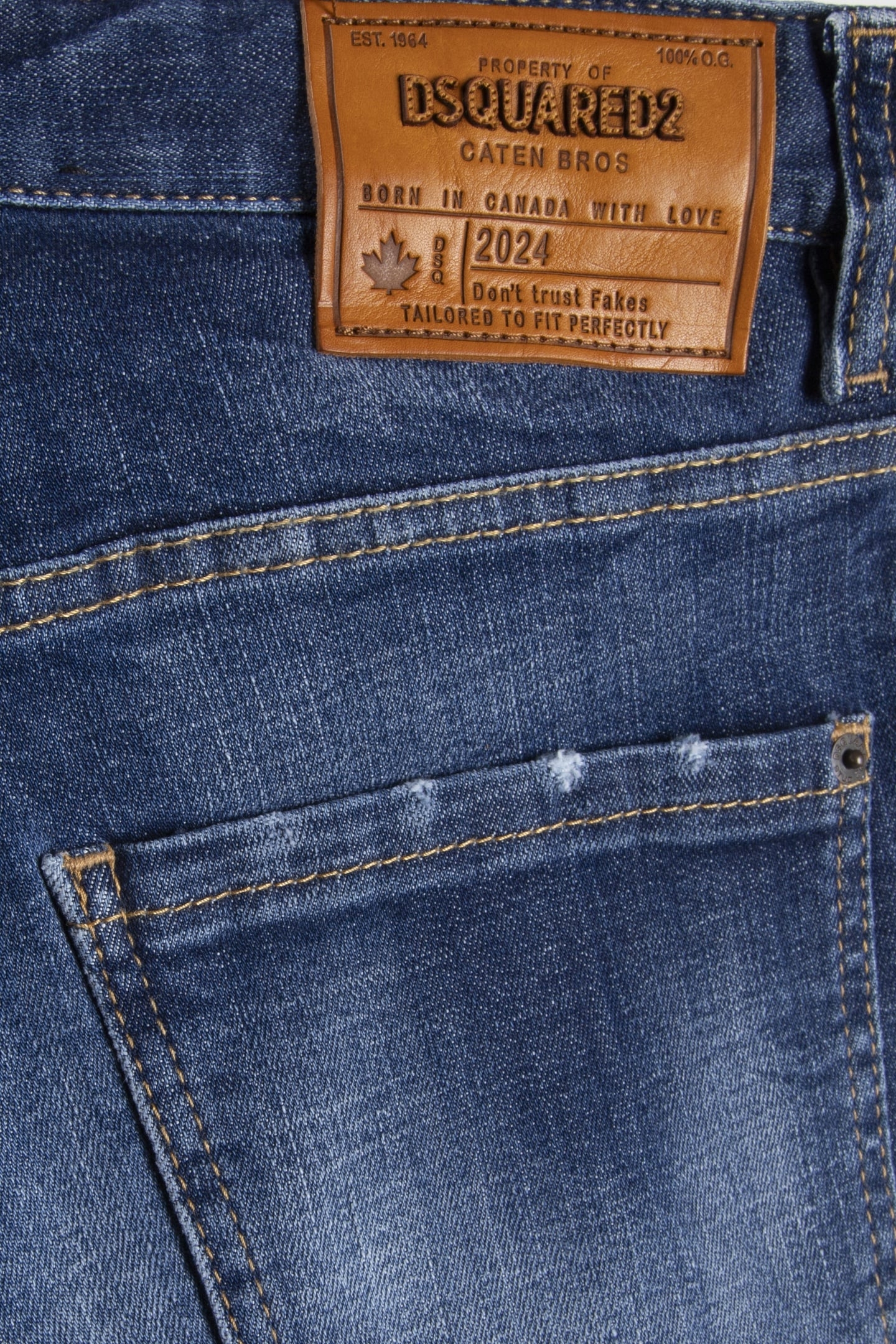 JEANS 5 POCKETS BLUE 4