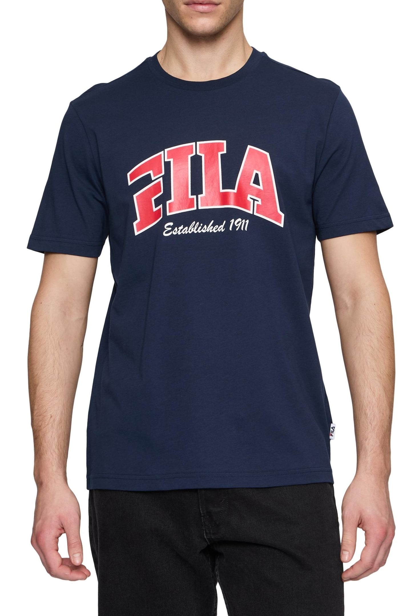 LANAKEN REGULAR GRAPHIC TEE BLACK IRIS 1