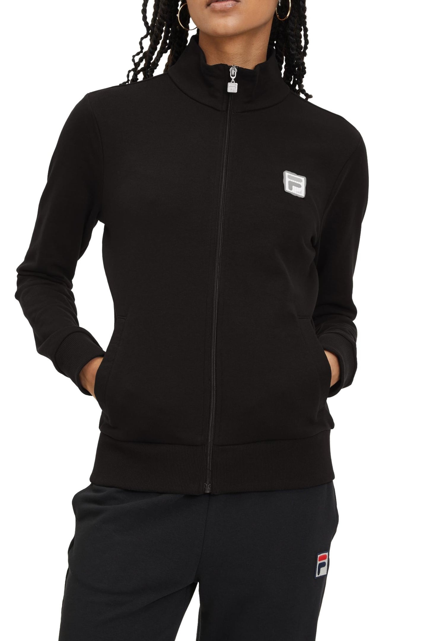 LUBNA TRACK JACKET BLACK 1